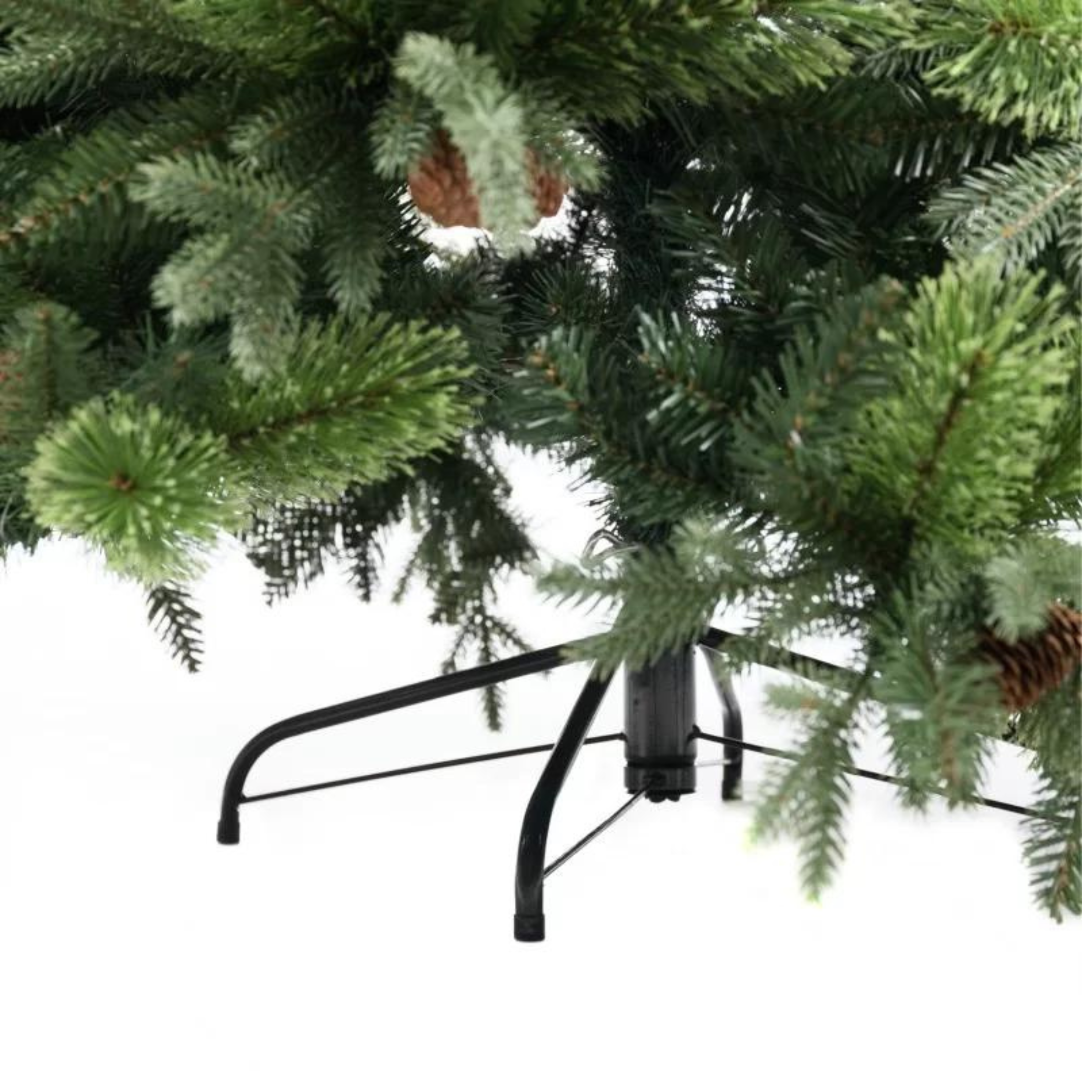 Árbol de Navidad "Vela" en PE efecto tacto real y PP efecto aguja de pino