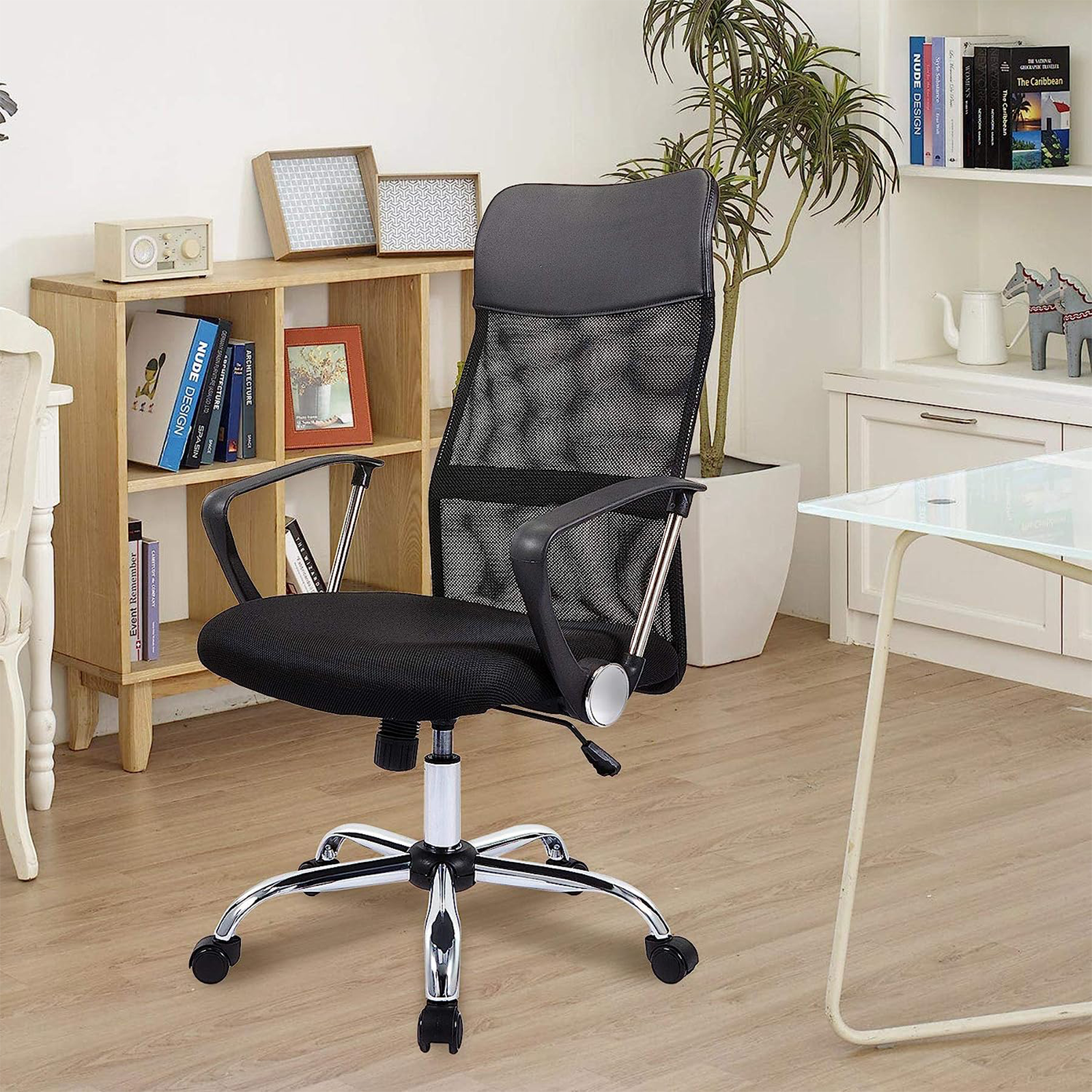 Silla de oficina giratoria Sun sillón ejecutivo con ruedas y soporte gaming