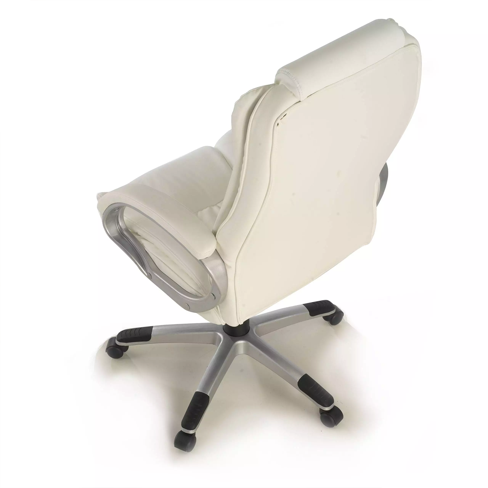 Chaise de bureau pivotante HW58635, fauteuil de direction avec roulettes et support de jeu