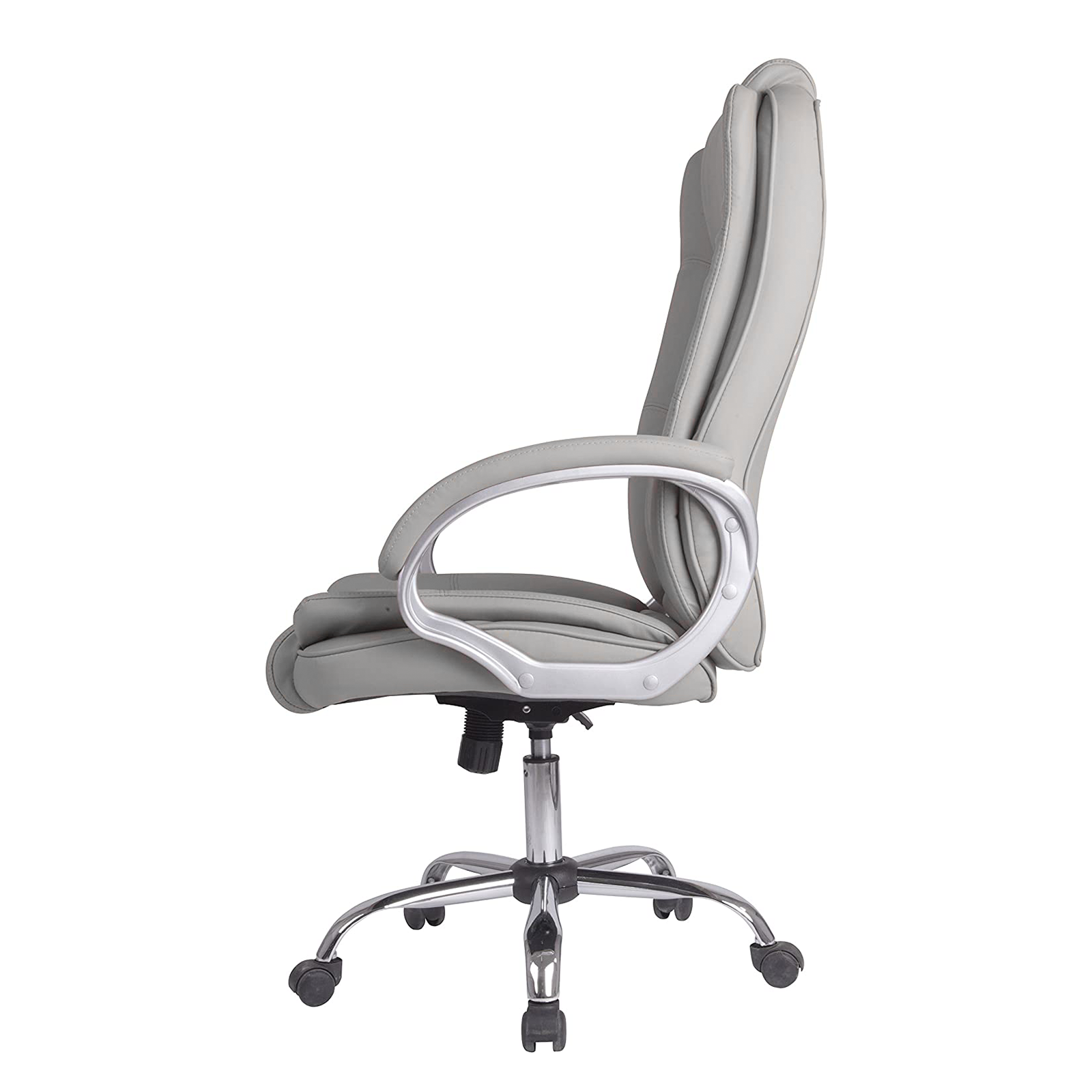 Chaise de bureau pivotante HW58635, fauteuil de direction avec roulettes et support de jeu