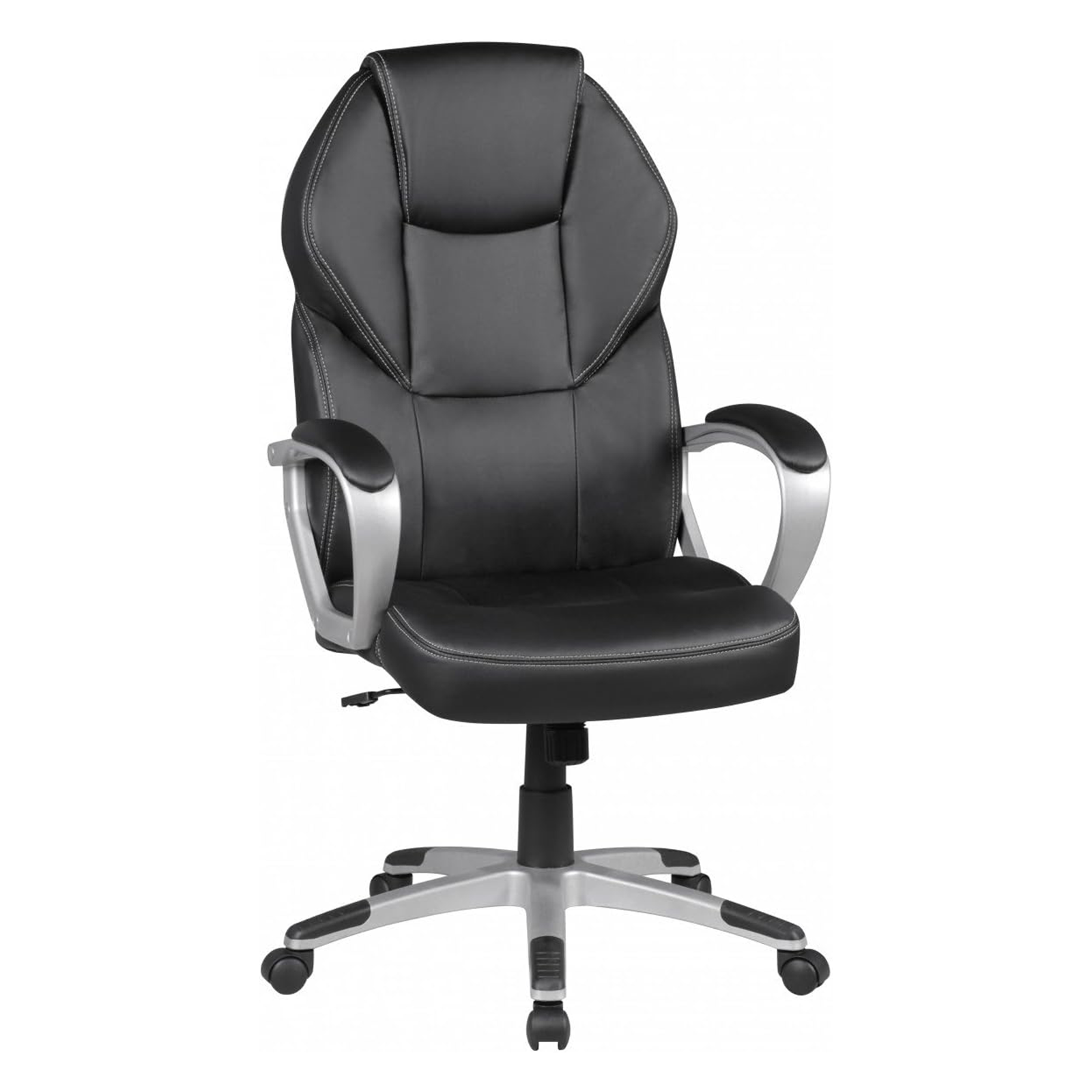 Chaise de bureau pivotante 1110, fauteuil de direction avec roulettes et support de jeu