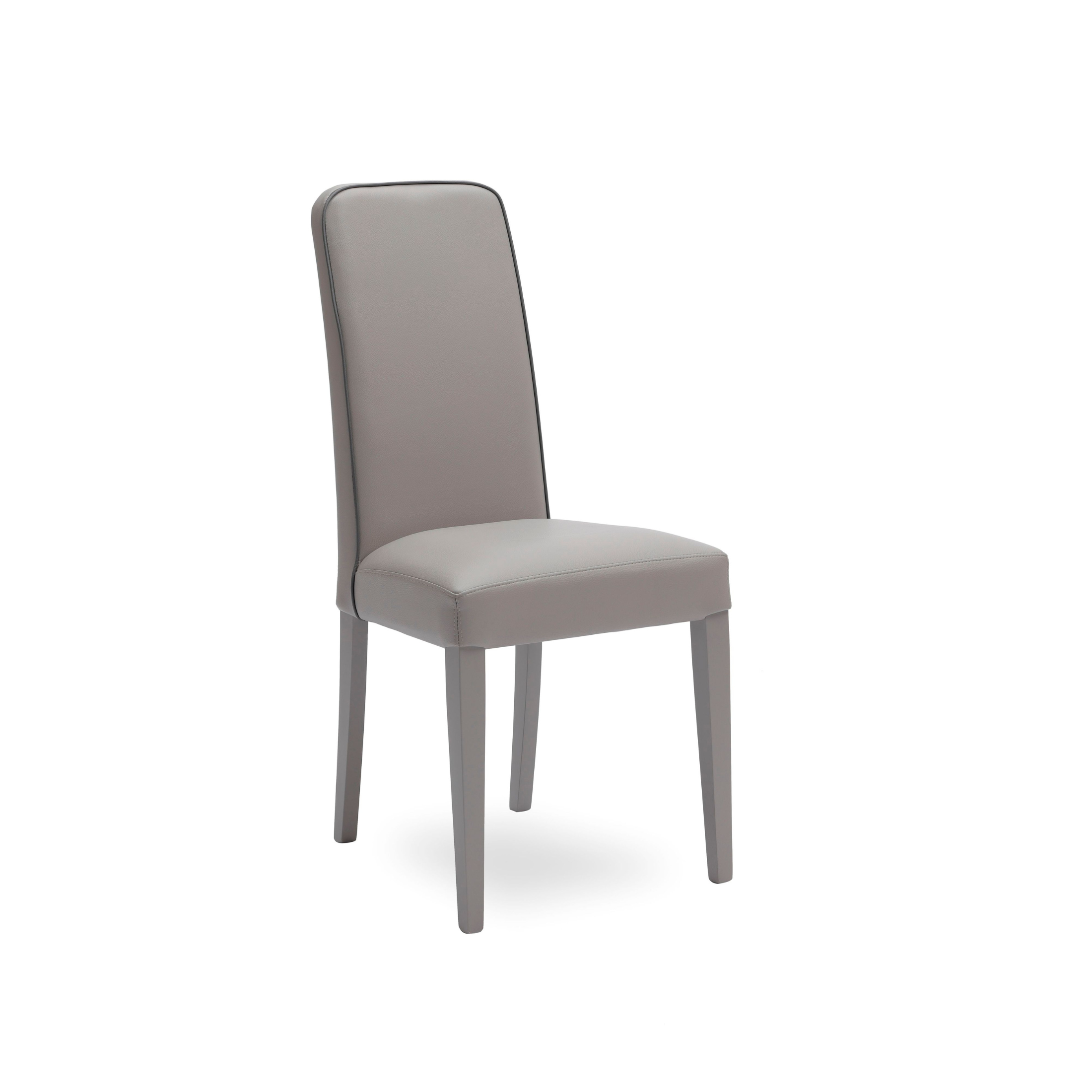 Set di sedie imbottite da soggiorno "Anita" moderne in similpelle cm 46x59 99h