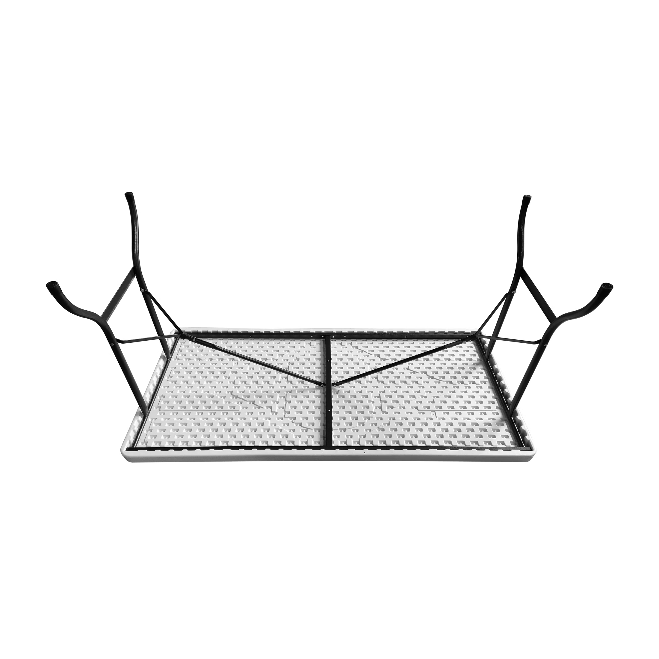 Mesa plegable de plástico 8 plazas 180x76 cm 74h