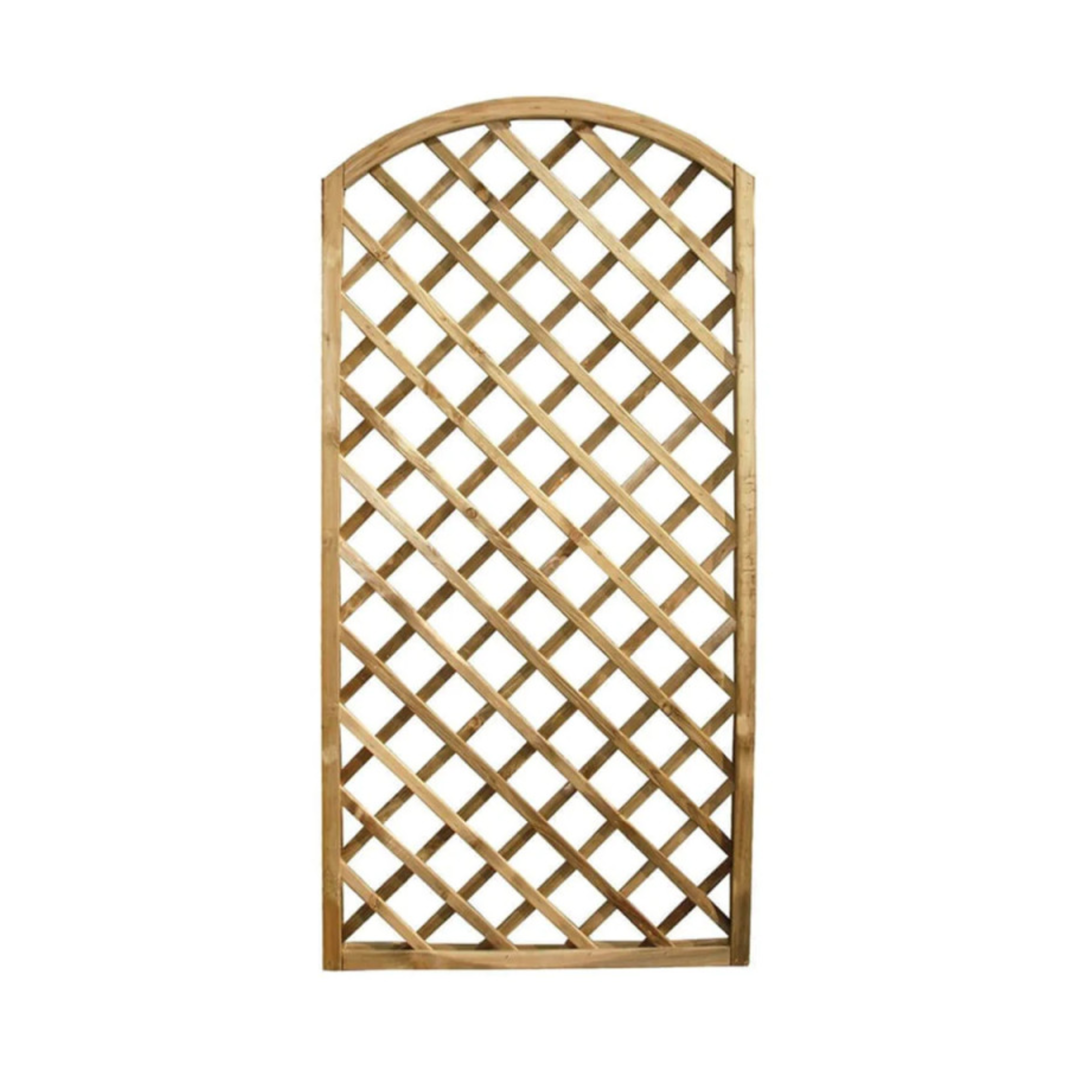 Panneau de grille en bois imprégné d'arc Papillon 90x180h cm