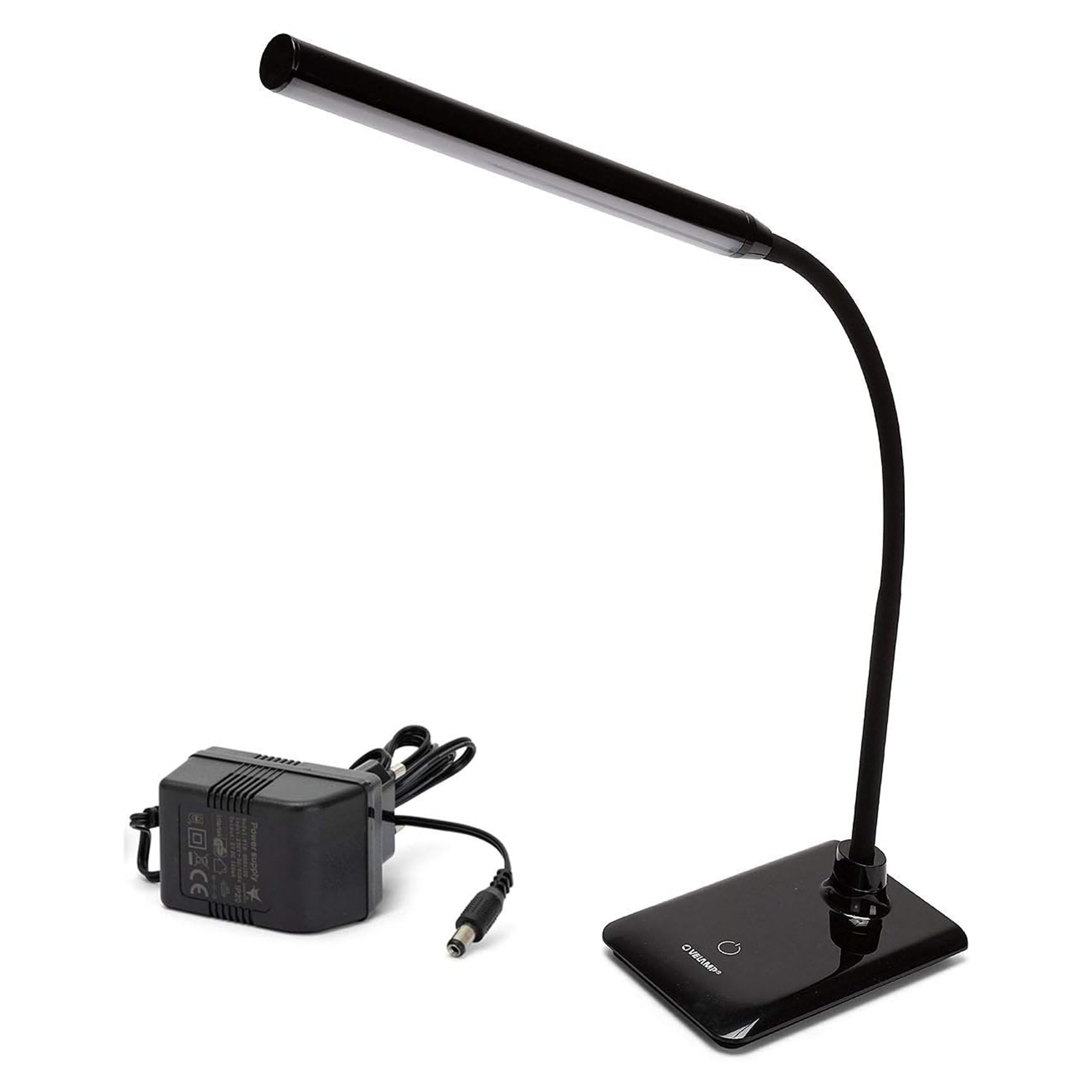 Lámpara de mesa LED Slim en ABS 6 W interruptor táctil 17x12 cm 70h