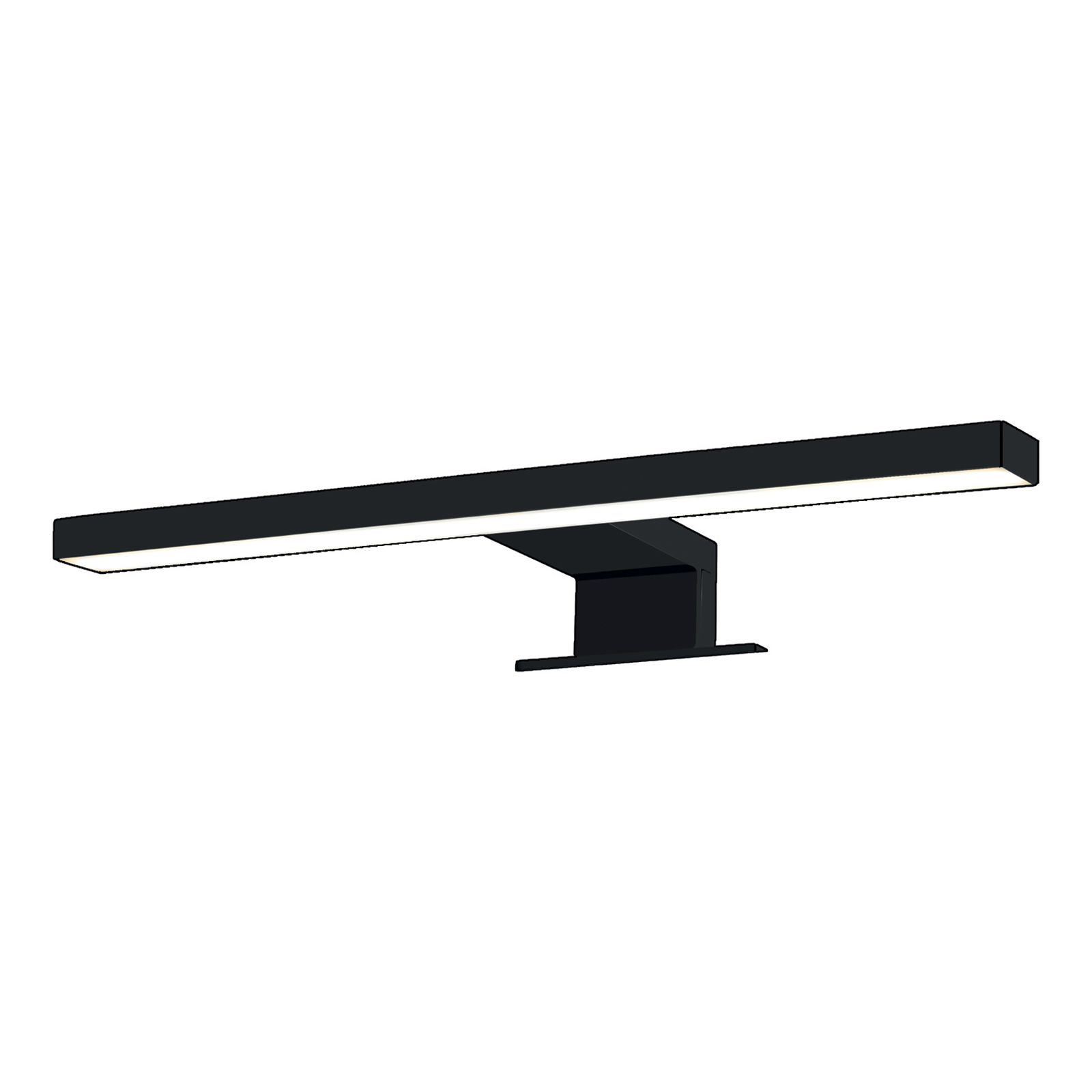 Applique led da bagno nero per cornice specchio luce faretto