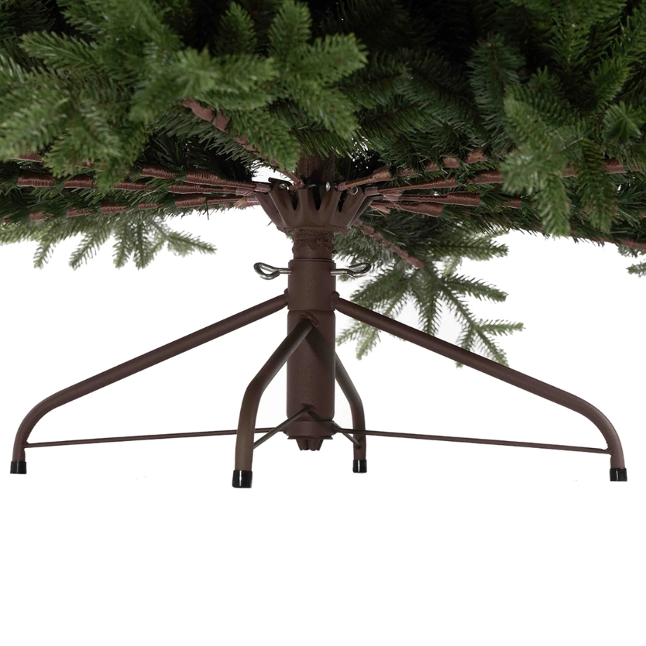 Albero di Natale "Toffee", in PVC di Altissima qualità + PE Effetto Real Touch