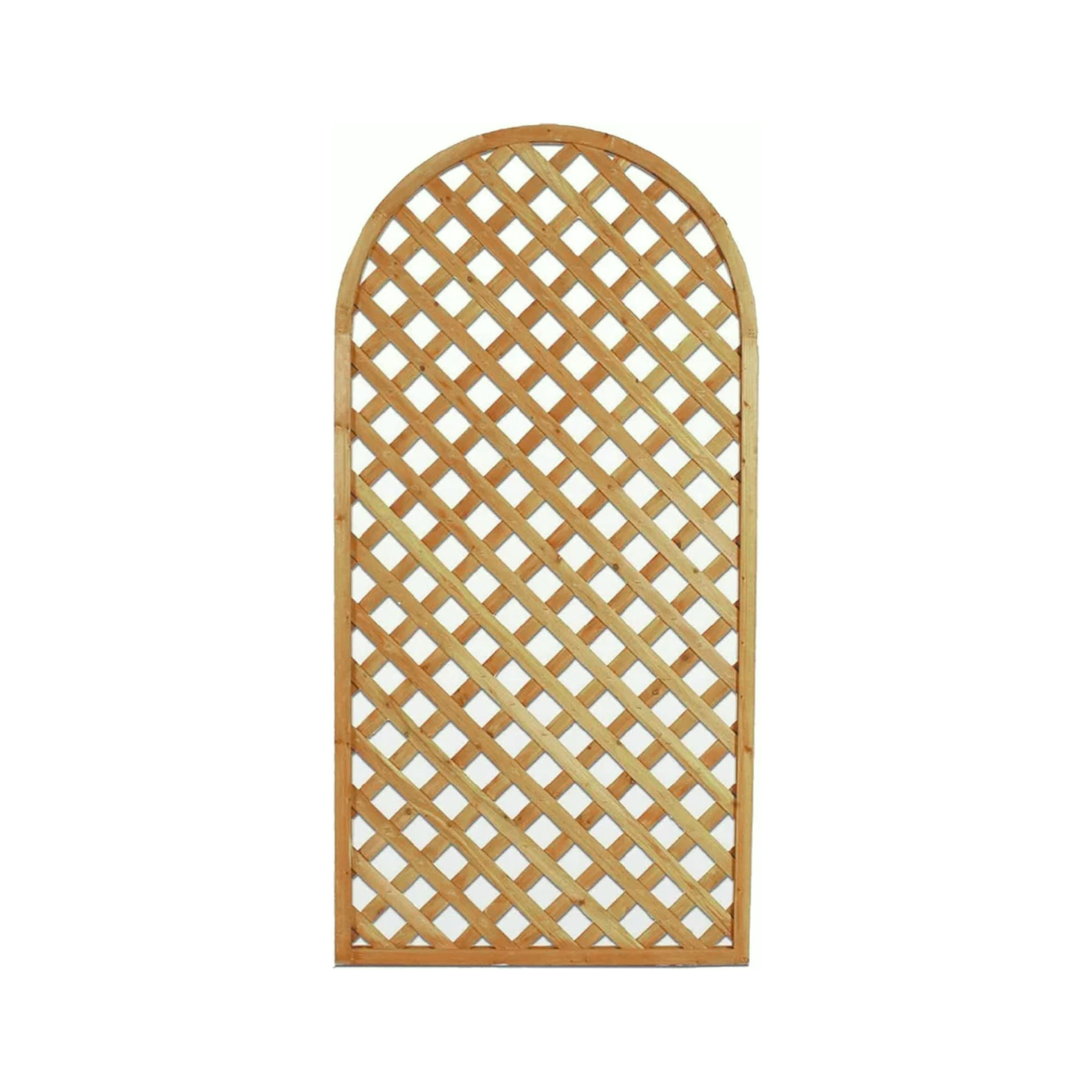 Panneau de grille en bois imprégné d'arc Papillon 90x180h cm