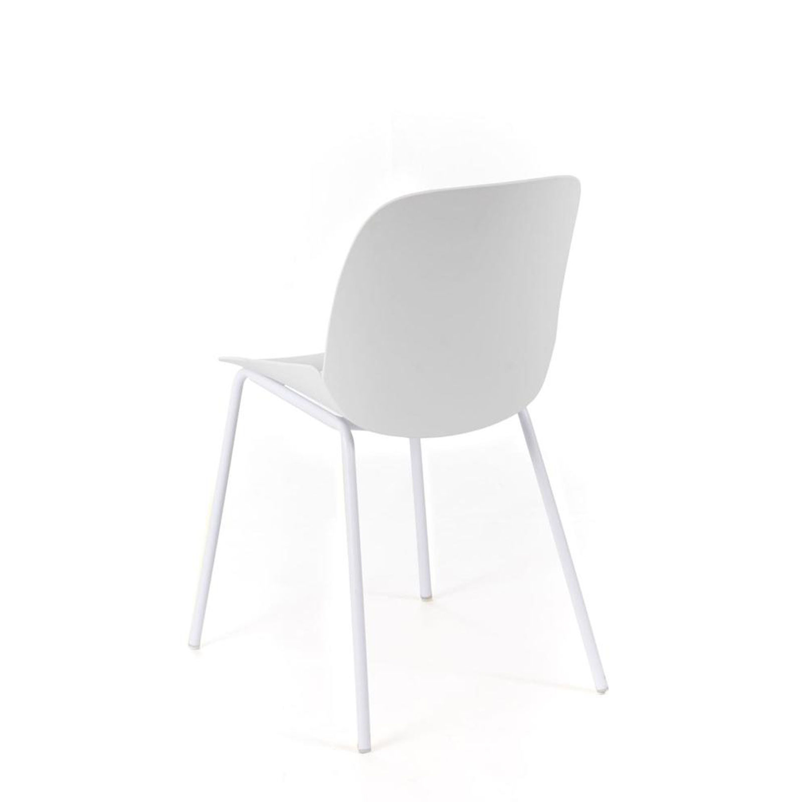 Elegante silla de polipropileno "Eva" 46x55 cm 79h