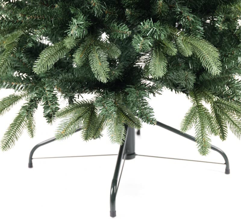 Árbol de Navidad Slim "Welcome" en PE efecto real touch + PVC de máxima calidad 