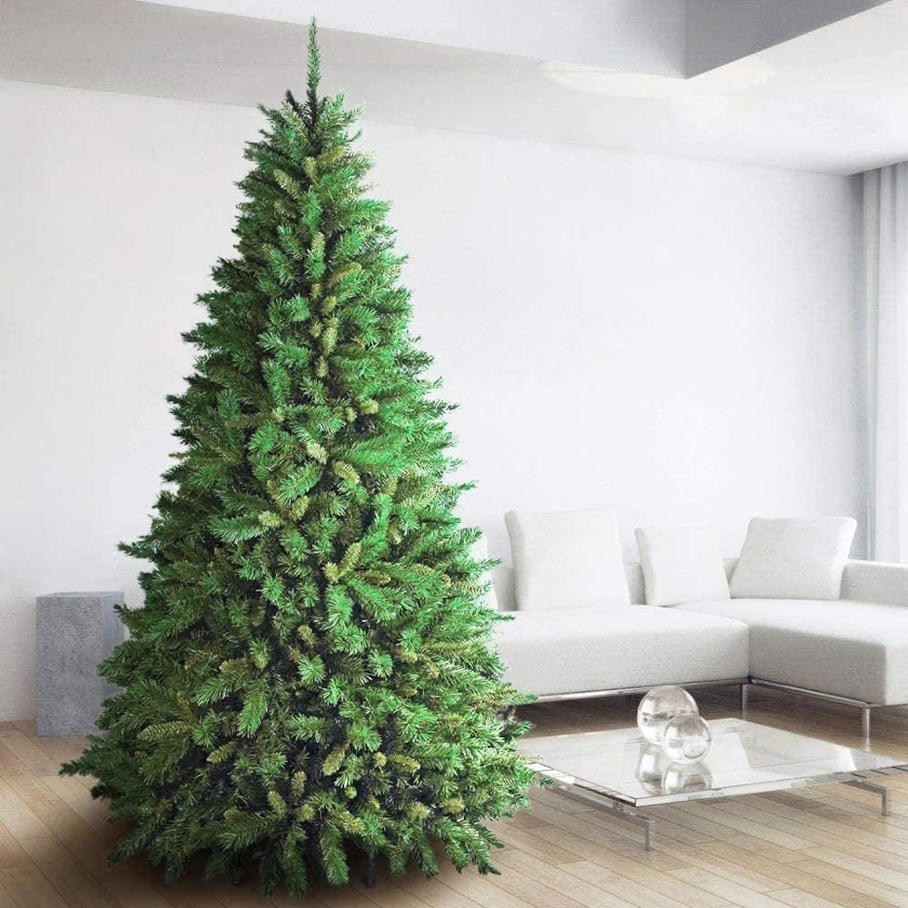 Albero di Natale moderno "Tenerife" in PVC di altissima qualità effetto realistico