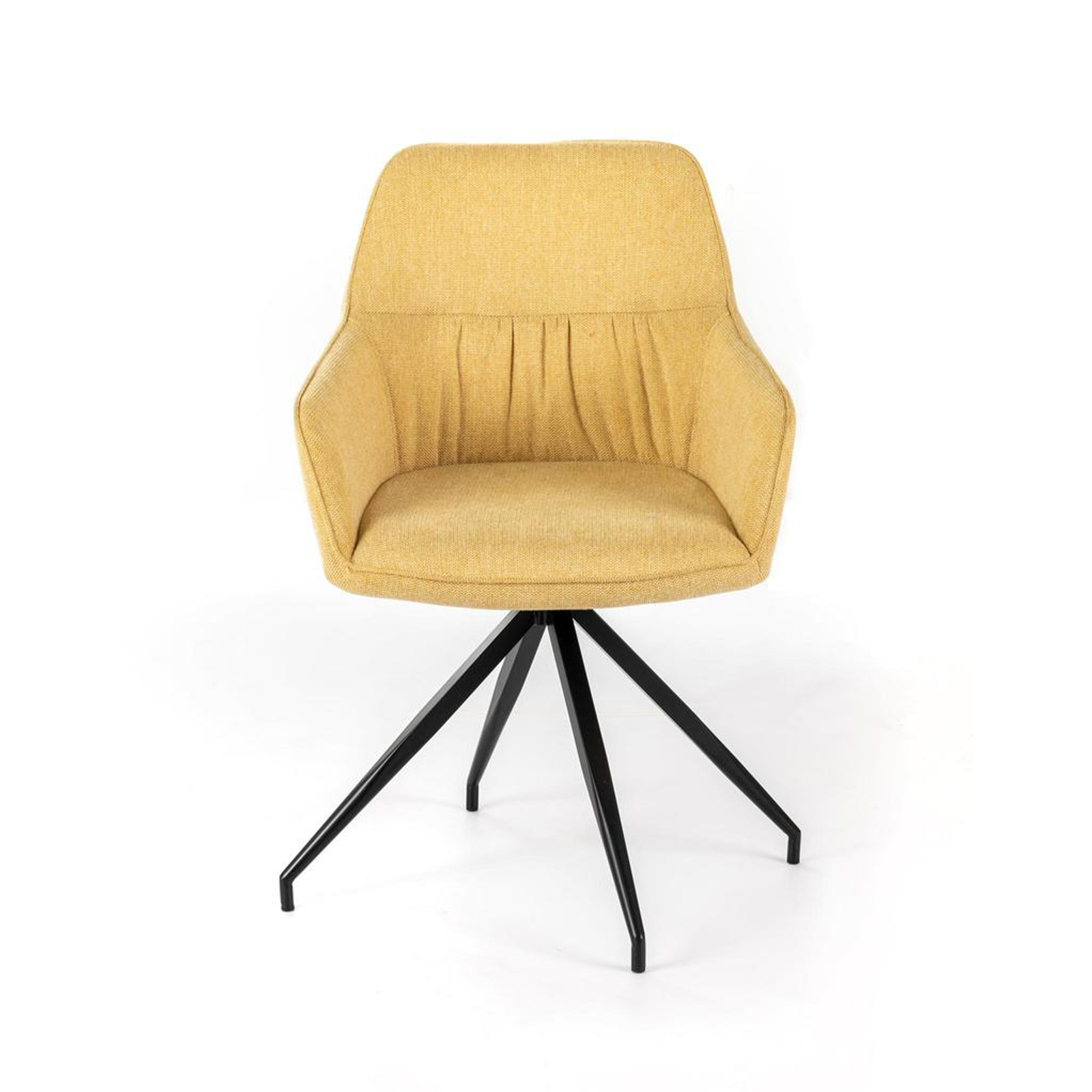 Set di sedie imbottite "Gaia" poltrone moderne da soggiorno in tessuto