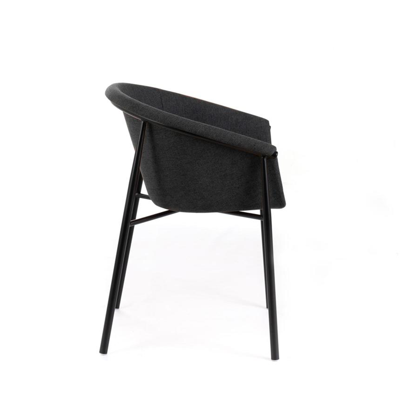 Chaise en tissu "Nari", élégant fauteuil moderne 56x58 79h cm