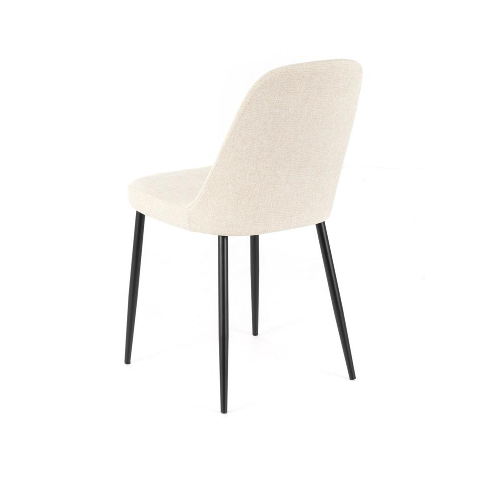 Silla de tela "Tamara", elegante sillón moderno 46x55 cm 85h