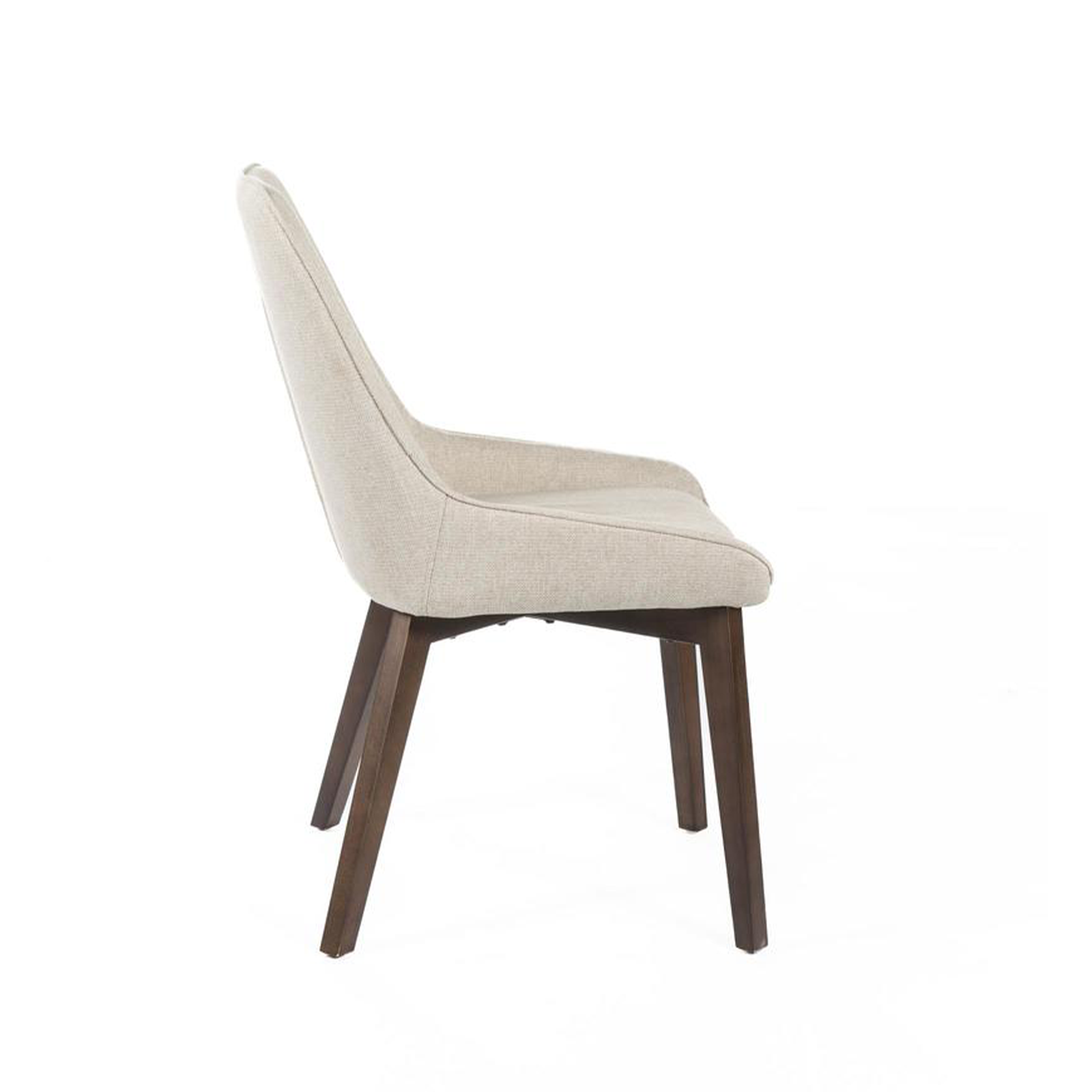 Silla acolchada "Vera" sillón moderno en tela 49,5x62 cm 87h