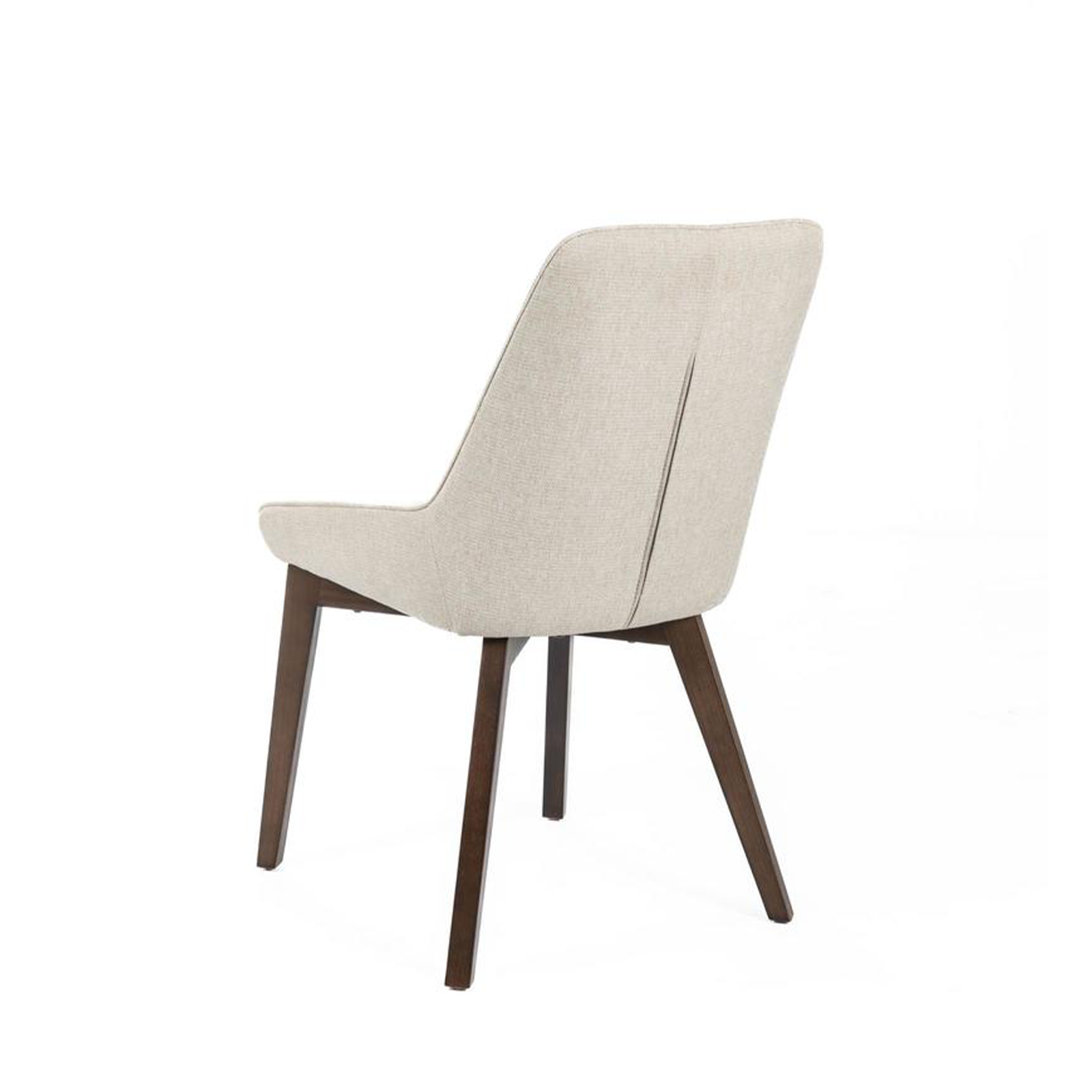 Chaise rembourrée "Vera" fauteuil moderne en tissu 49,5x62 cm 87h