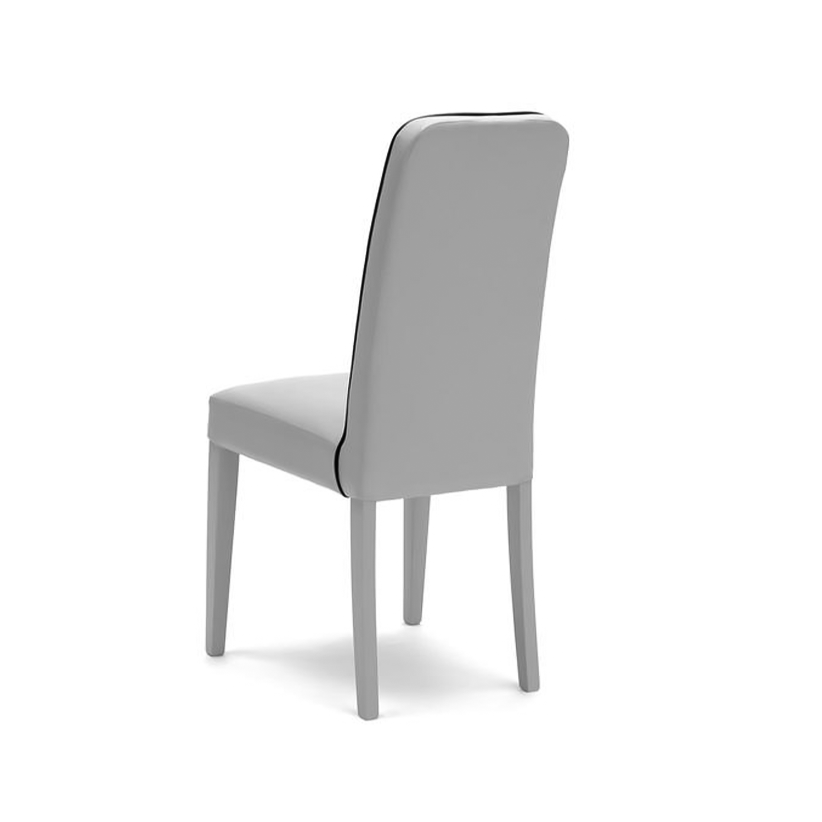 Set di sedie imbottite da soggiorno "Anita" moderne in similpelle cm 46x59 99h
