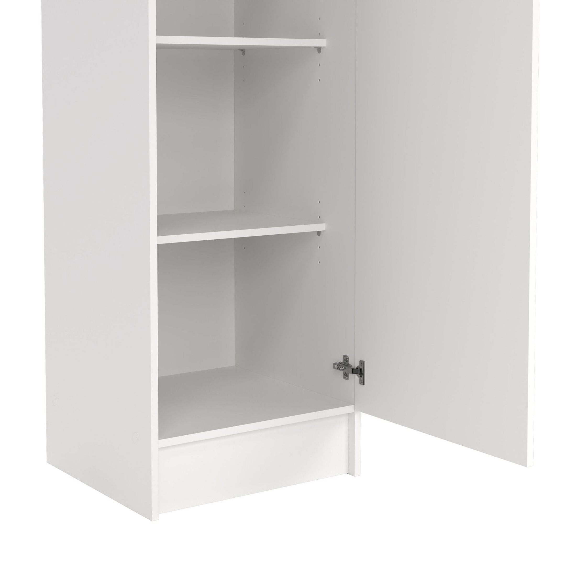 Kit mueble de entrada con espejo Kendra en madera gris fresno 34,5x29 cm 186h