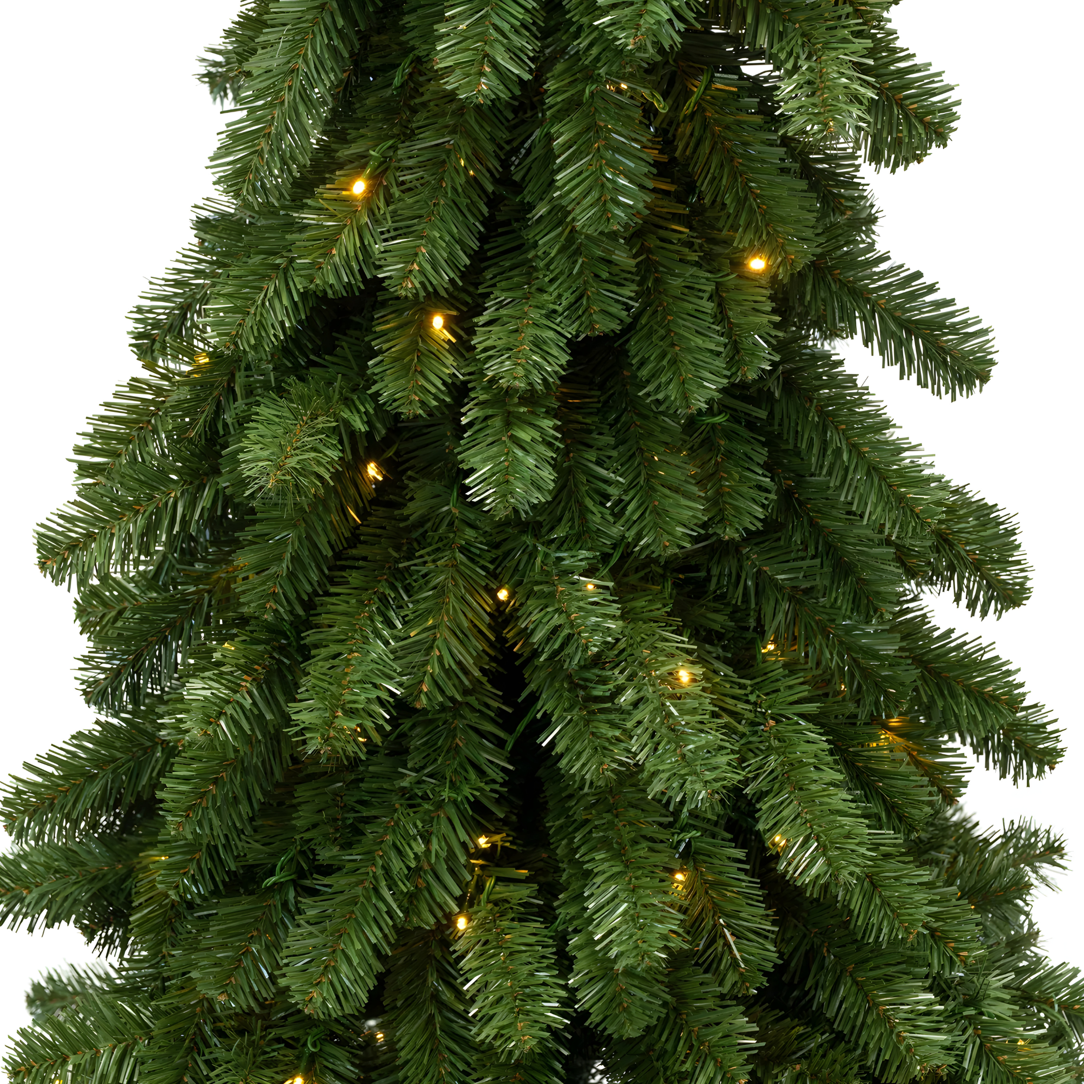 Albero di Natale "Grix" con Led integrati, in PVC di altissima qualità cm 210h