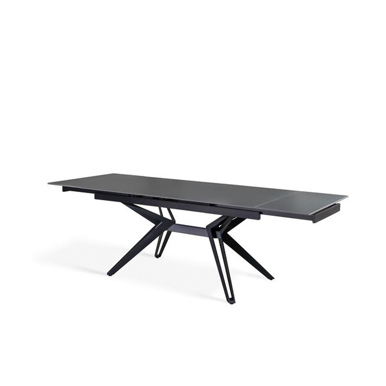 Table extensible Match 3 avec plateau en céramique 160/240x90 cm 76h