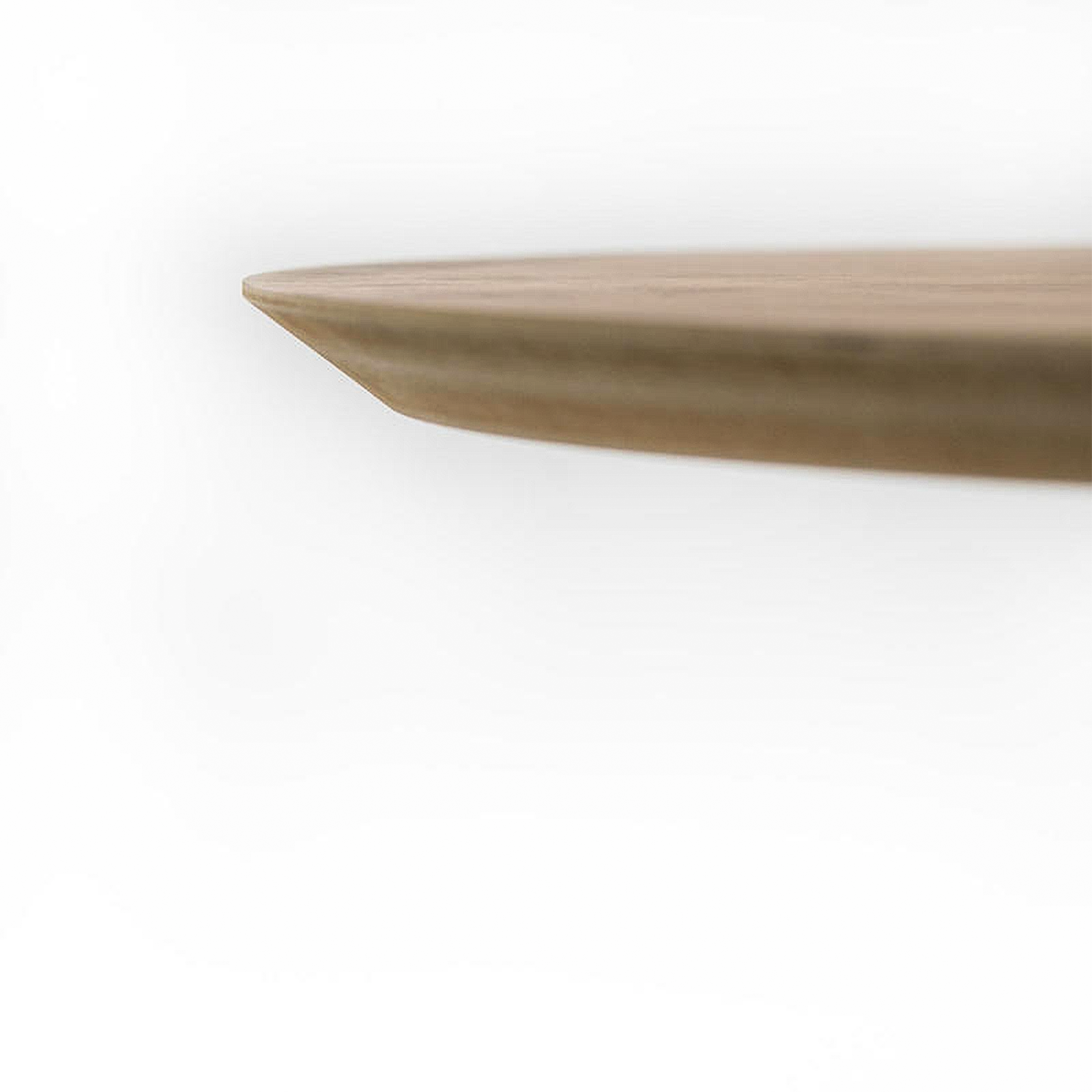 Table ronde en bois "Henry" pieds métal 130x130 cm 76h