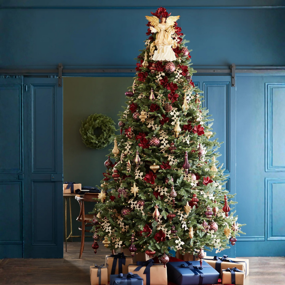 Albero di Natale "Royal" 80 % PE Effetto Real Touch, decorazione natalizia