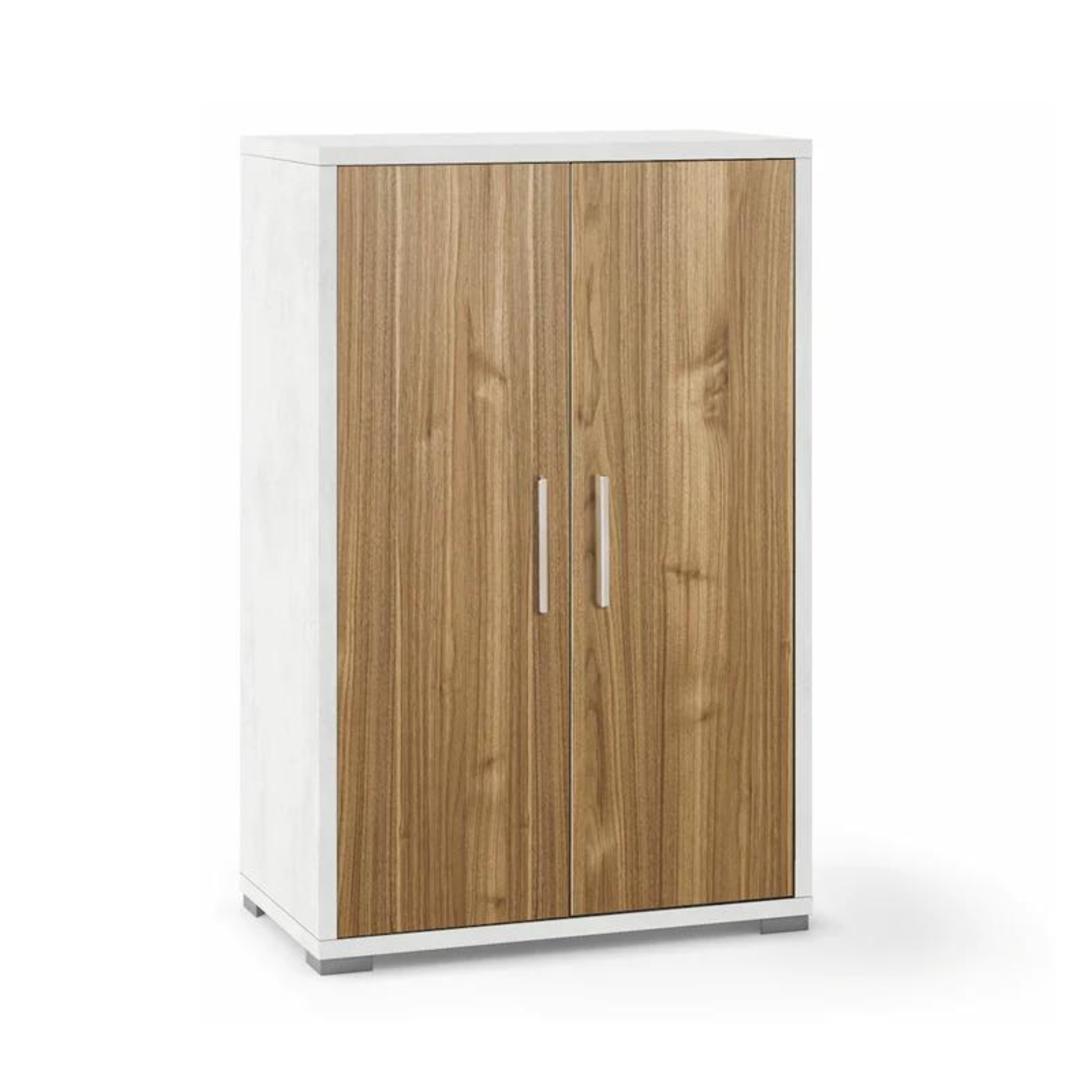 Mueble 2 puertas con estantes regulables "Charme" armario multiusos 71x41 cm 110h