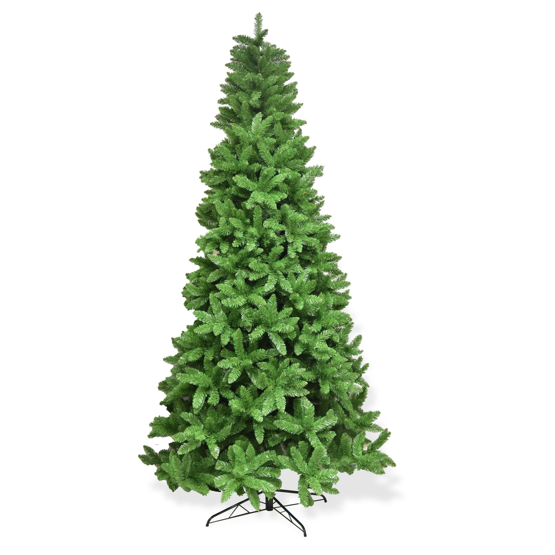 Árbol de Navidad delgado "Oslo" 70% PVC, efecto realista de alta calidad