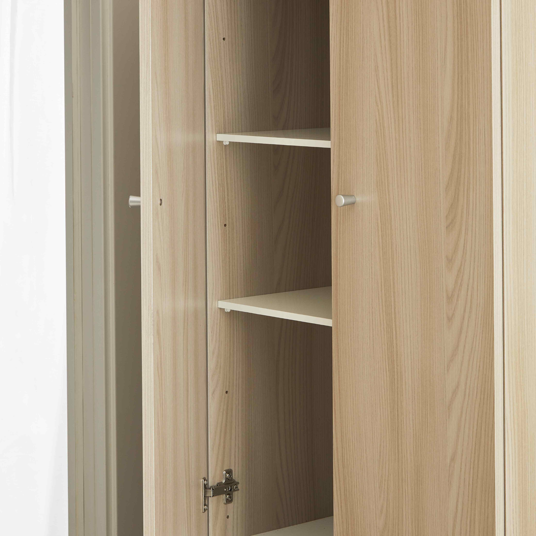 Mueble de entrada moderno con 2 puertas de madera "Gioia" 62x34 cm 183h