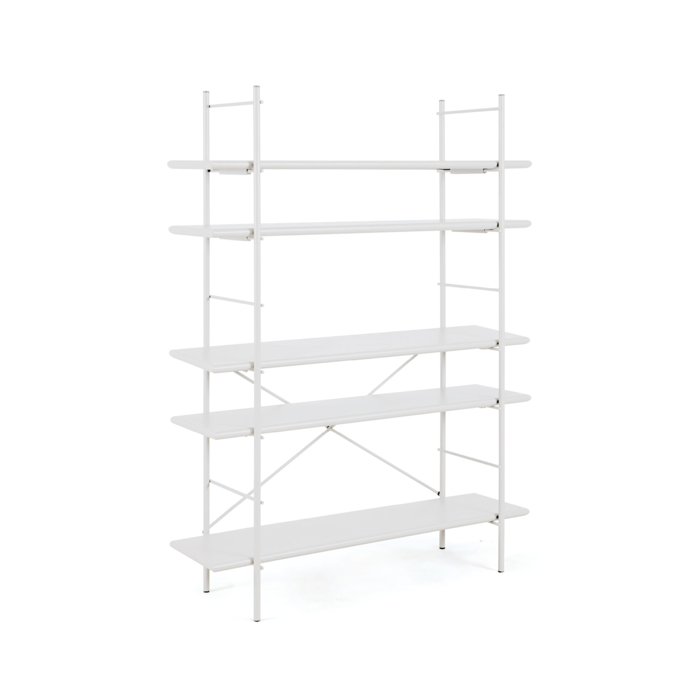 Scaffale étagère in metallo "ET" mobile libreria da giardino cm 120x34