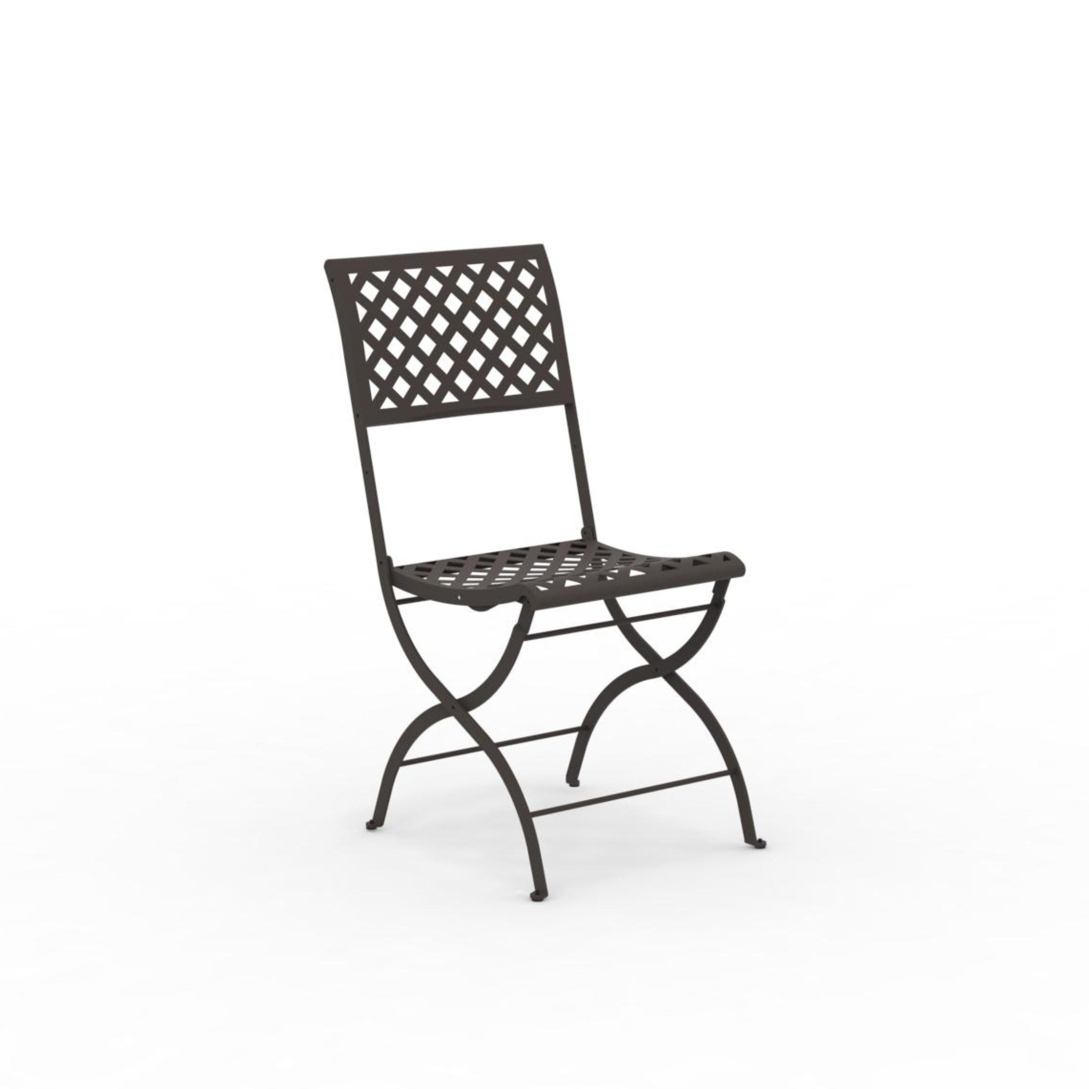 Chaise de jardin pliante en métal "Printemps" 45x56 cm 90h