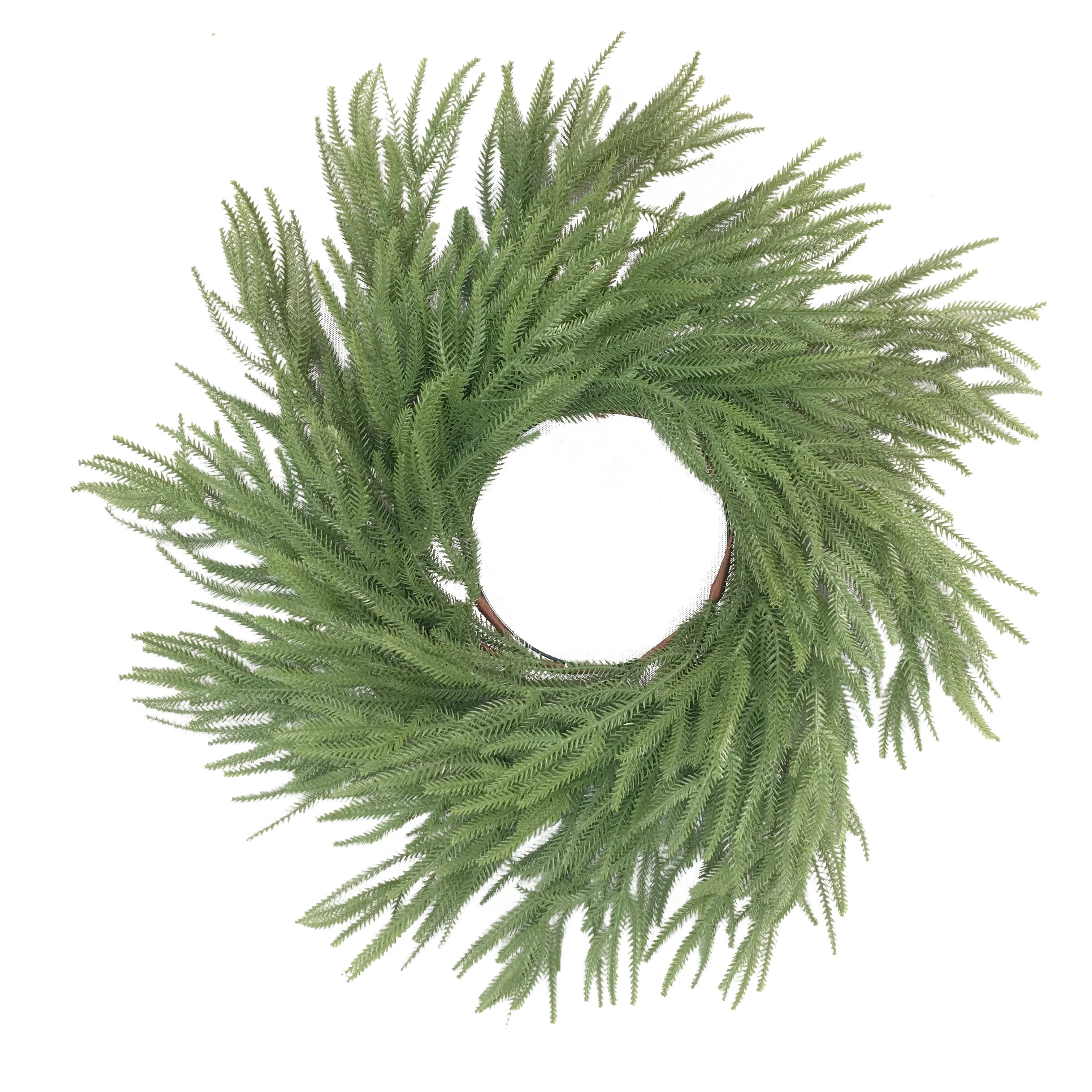 Ghirlanda natalizia Norfolk pine "Liam" in PE effetto Real Touch da Ø 60 cm