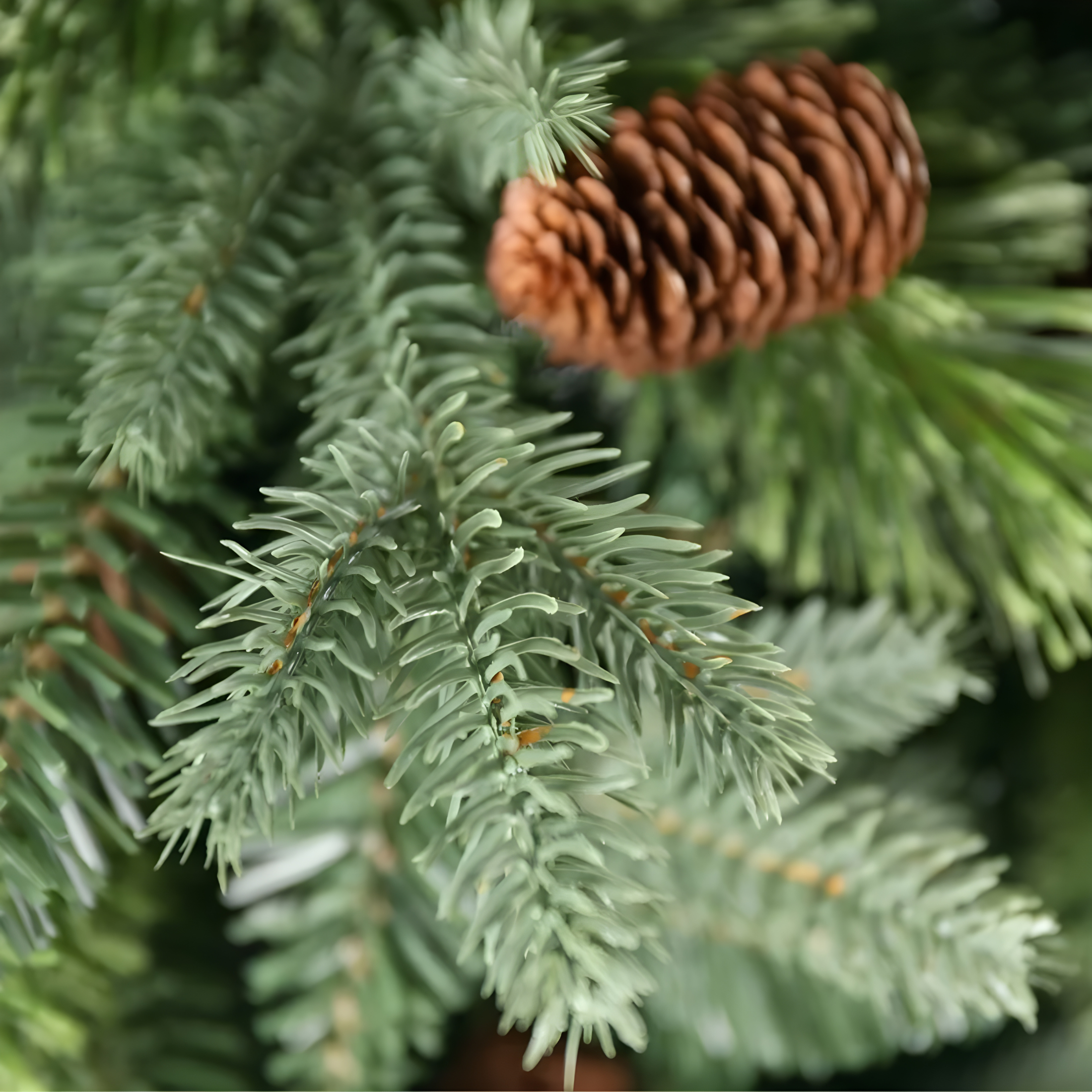 Árbol de Navidad "Vela" en PE efecto tacto real y PP efecto aguja de pino