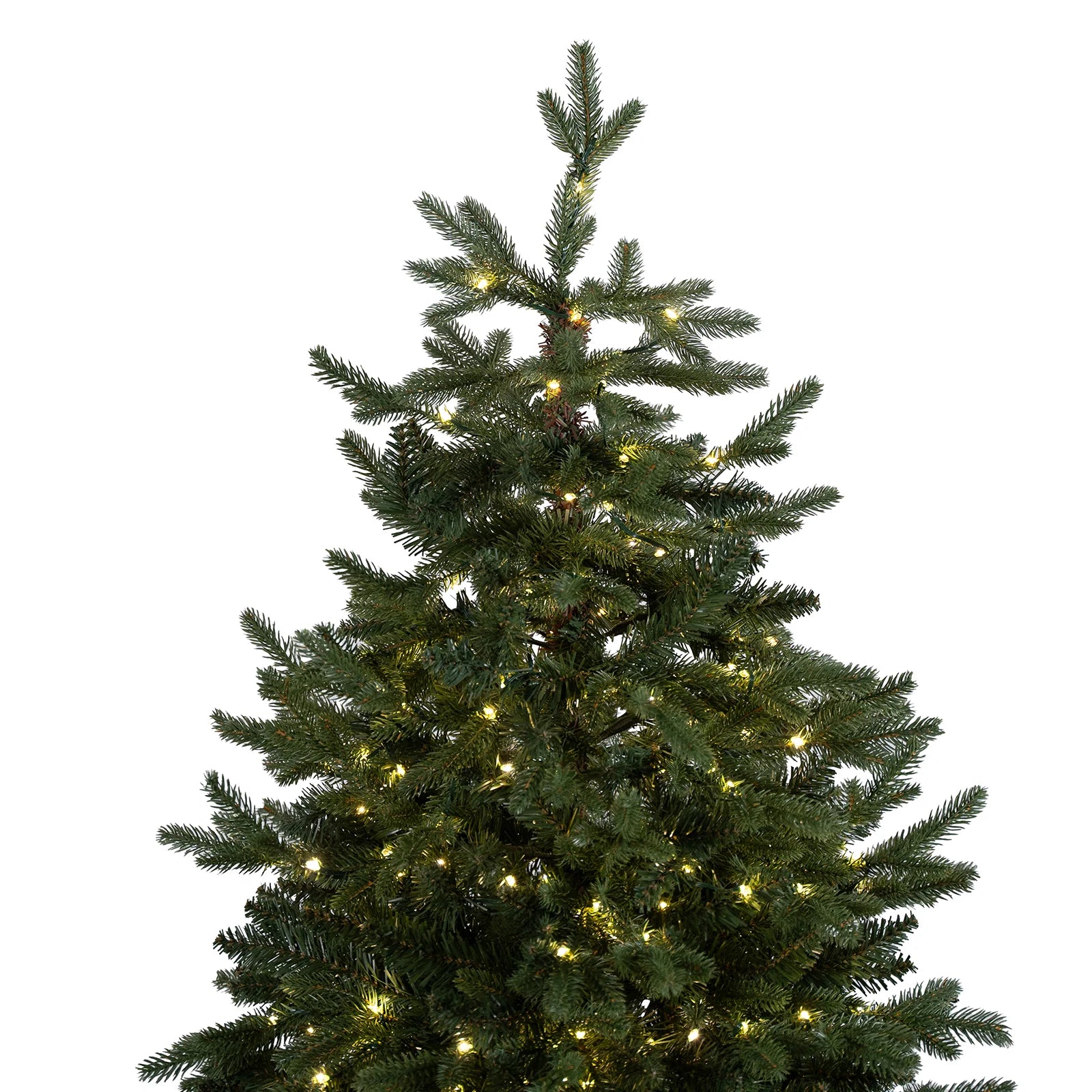 Albero di natale "Ragusa" con Led 70% PE Effetto Real Touch + PVC altissima qualità cm 210