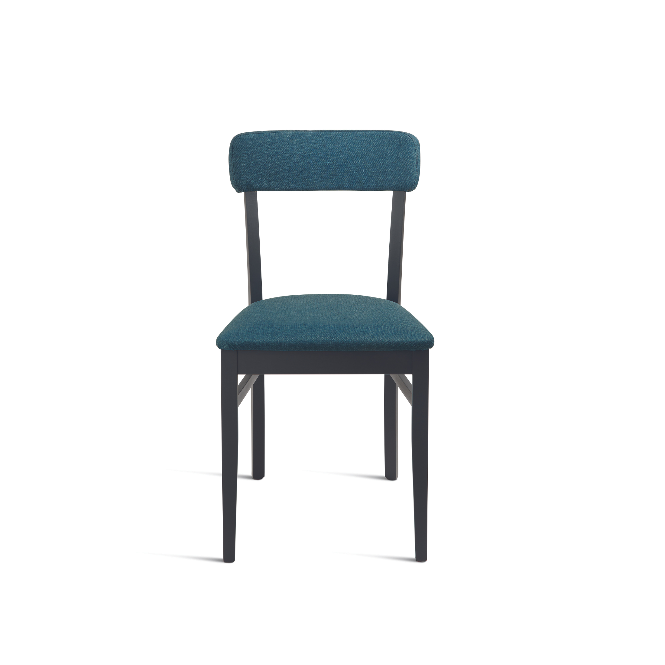 Chaise en tissu "Lipsia" avec structure en bois 46x45 cm 82h