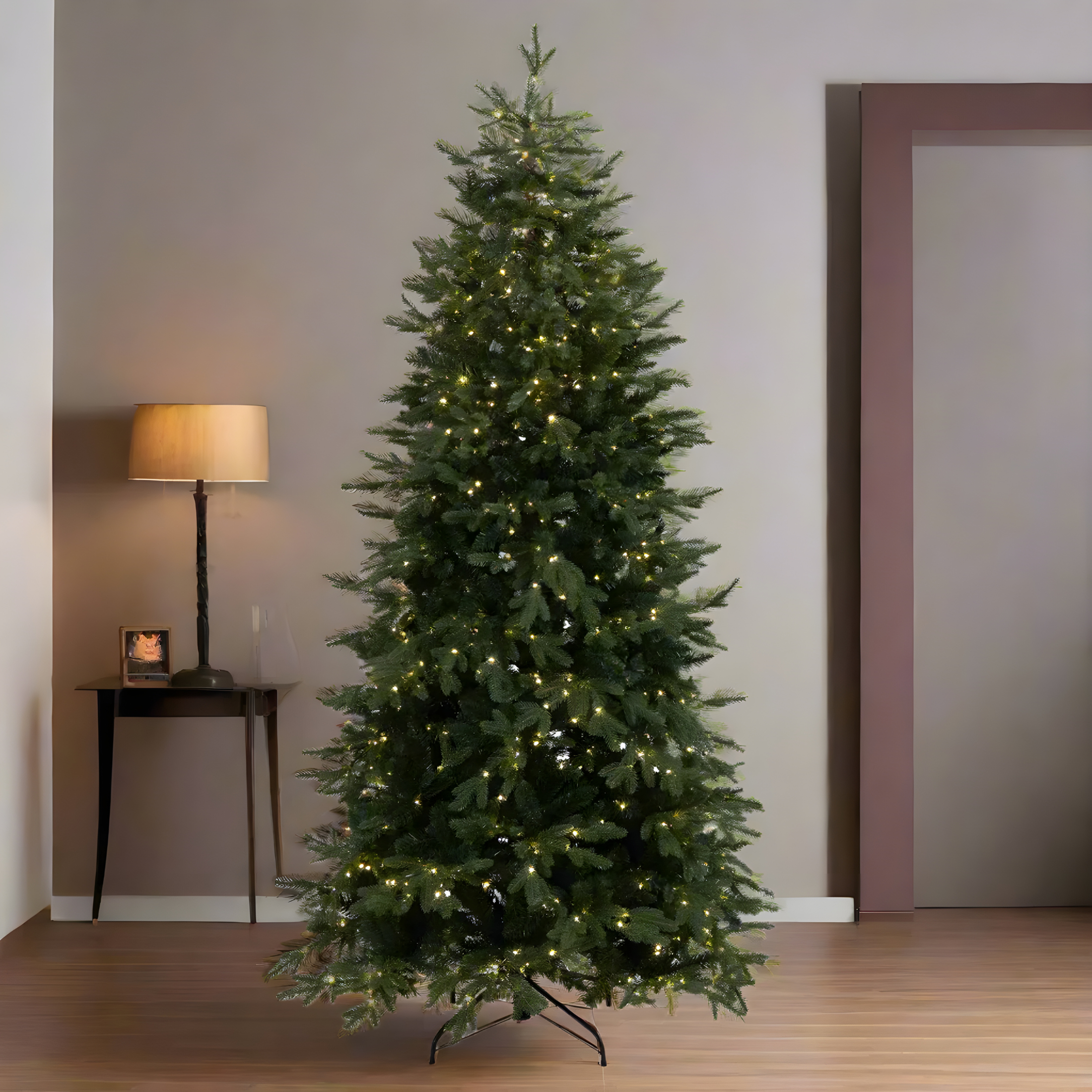 Albero di Natale "Magia" con Led 70% PE Effetto Real Touch + PVC altissima qualità cm 180h