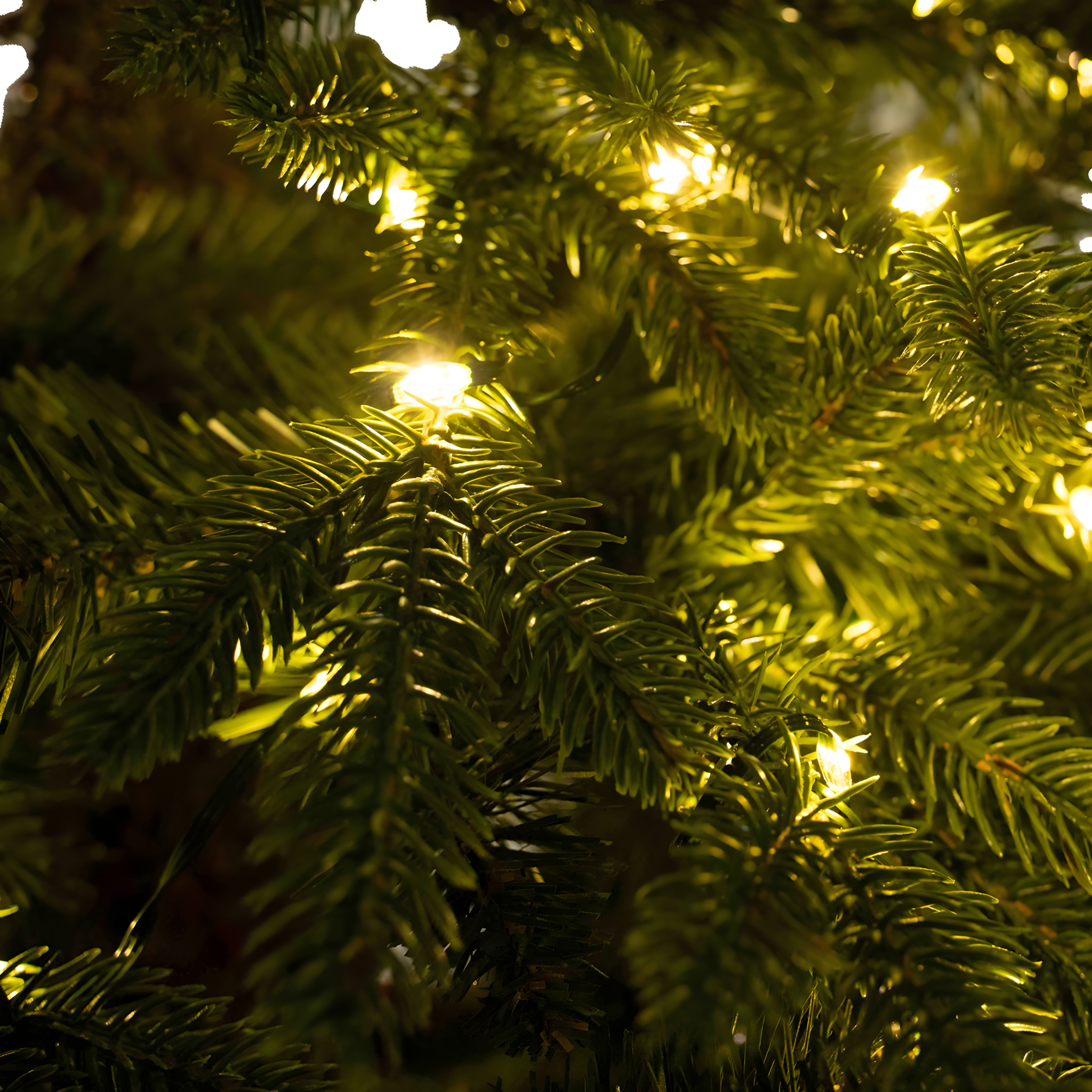 Albero di Natale "Magia" con Led 70% PE Effetto Real Touch + PVC altissima qualità cm 180h