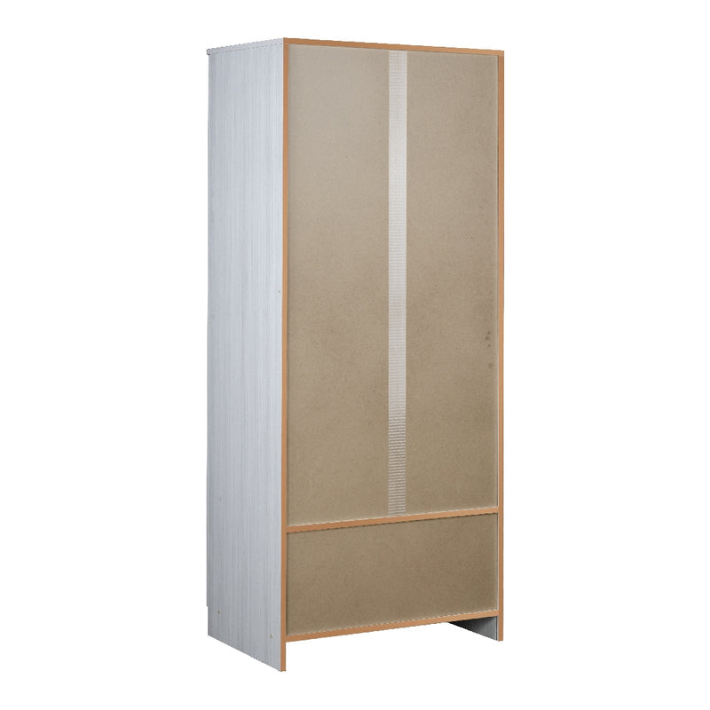 Armoire en bois 2 portes "Class2" cintre 77x52 cm 182h