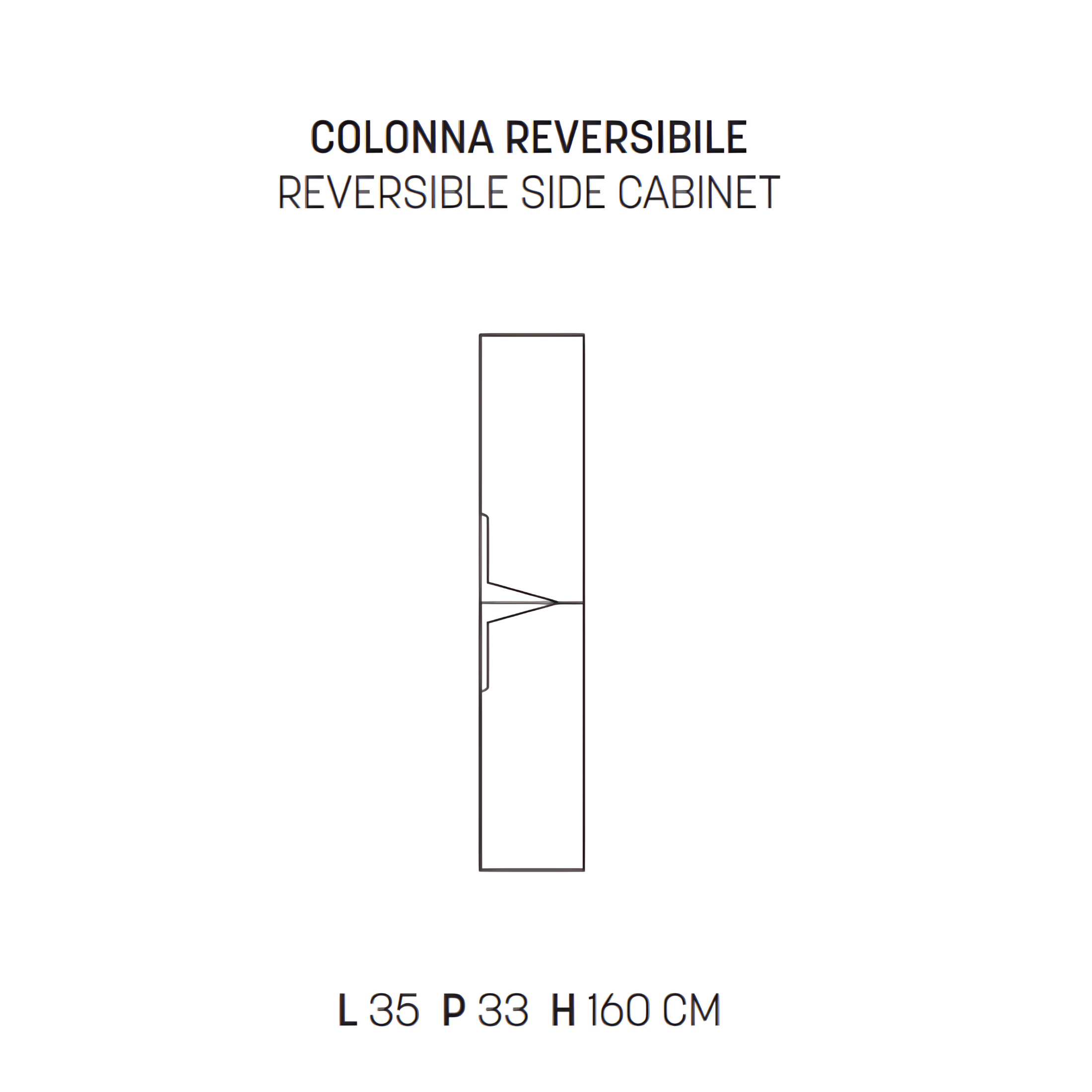 Mobile da bagno sospeso "Haiti100" con 2 cassetti 2 ante specchio e lavabo