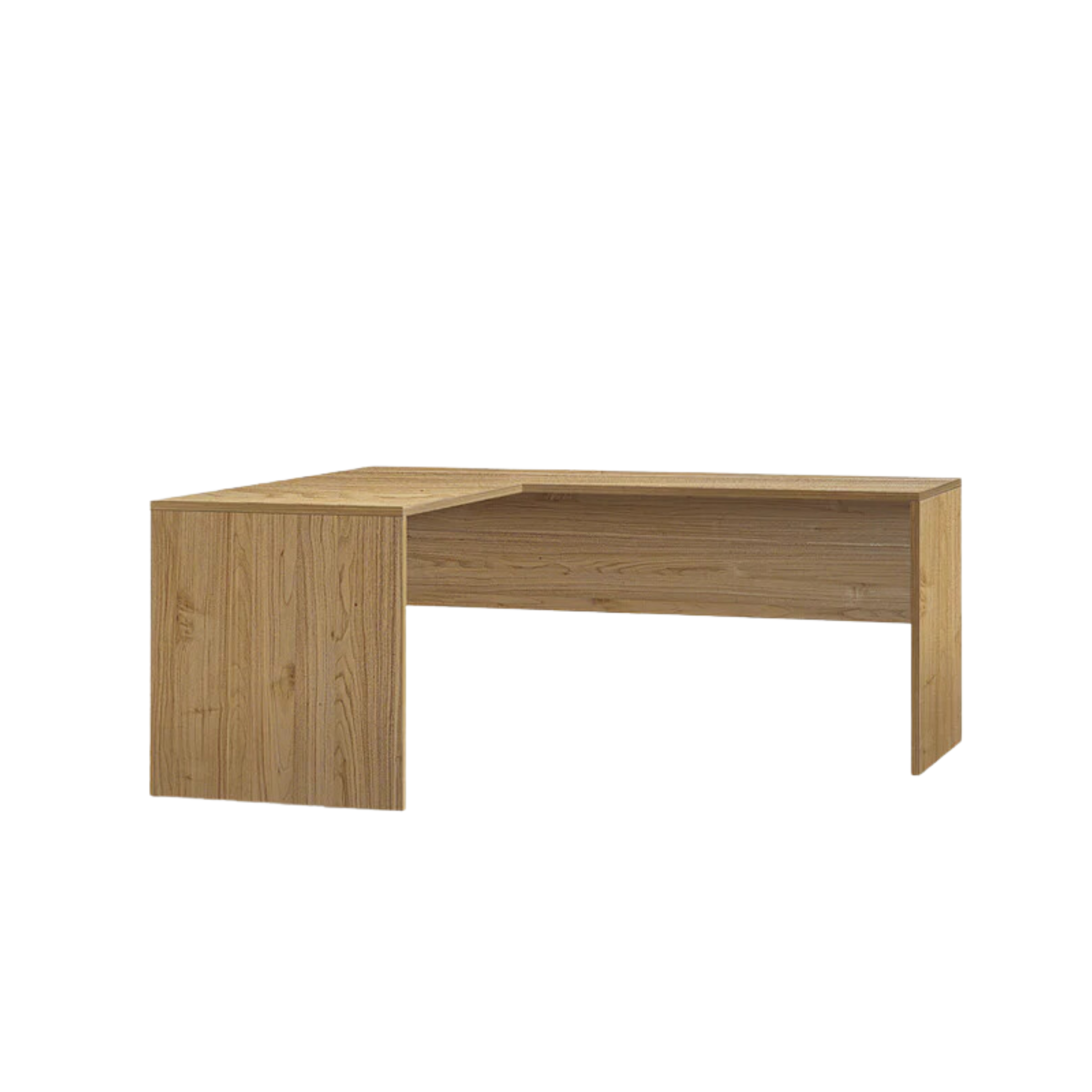Bureau d'angle en bois pour bureau "Asia" 180x169 cm 76h