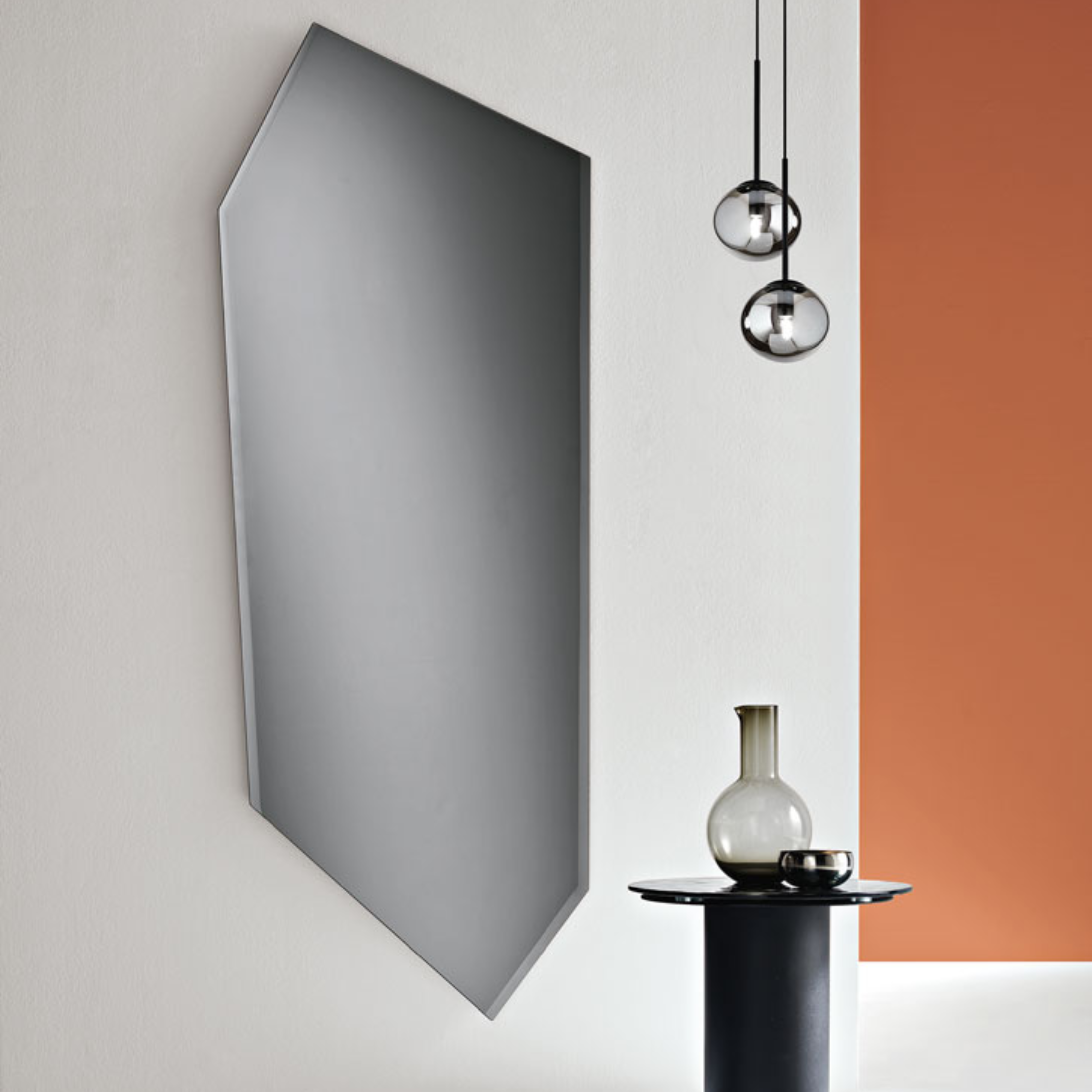 Miroir mural moderne "Say" sans cadre 80x180h cm