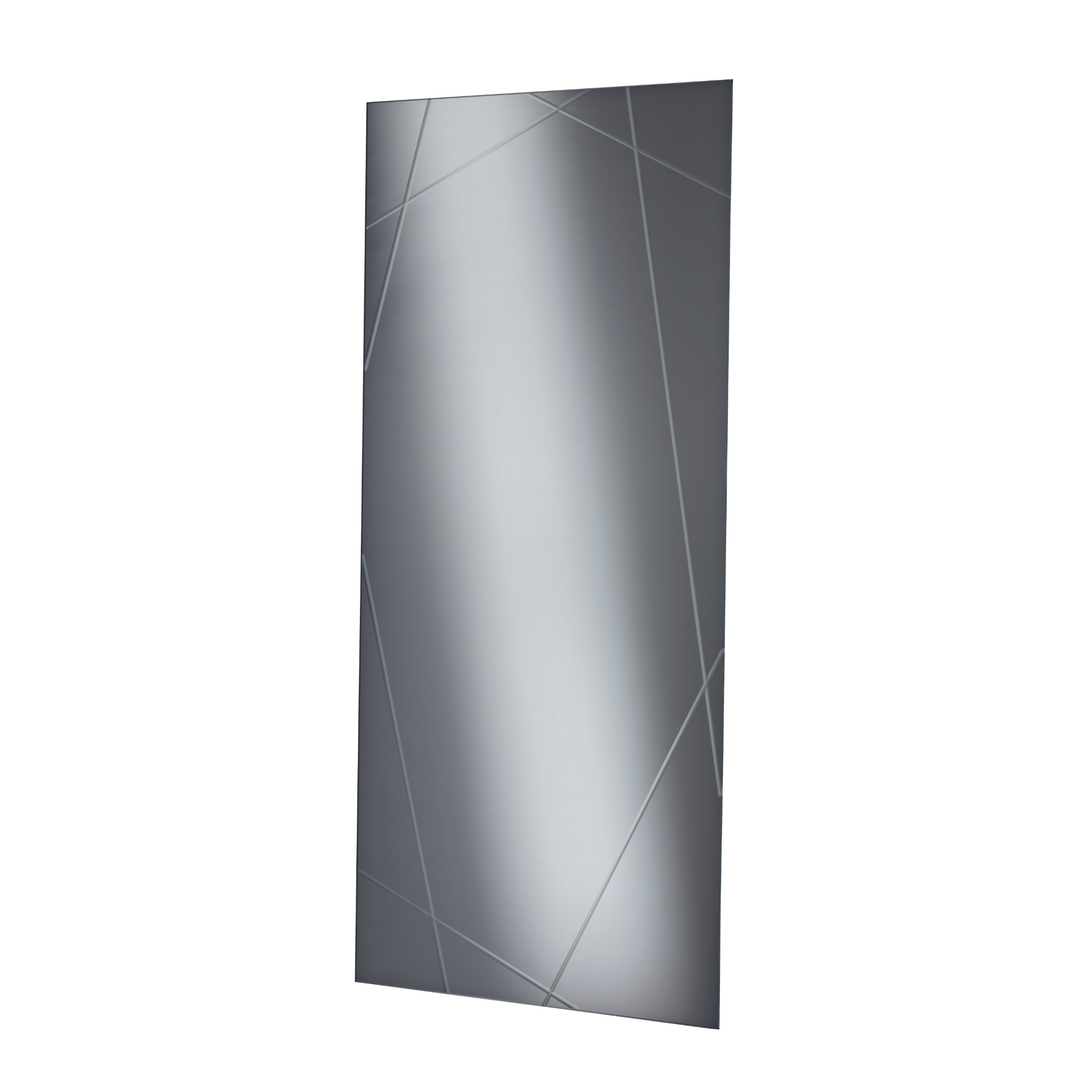 Espejo de pared moderno "Ego" con grabados láser 70x160h cm